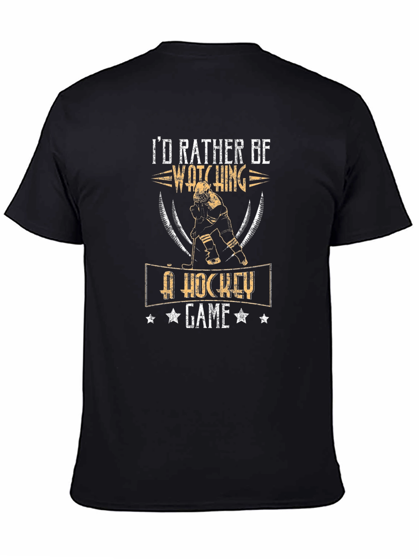 Id Rather Be Watching A Hockey Game T-Shirt