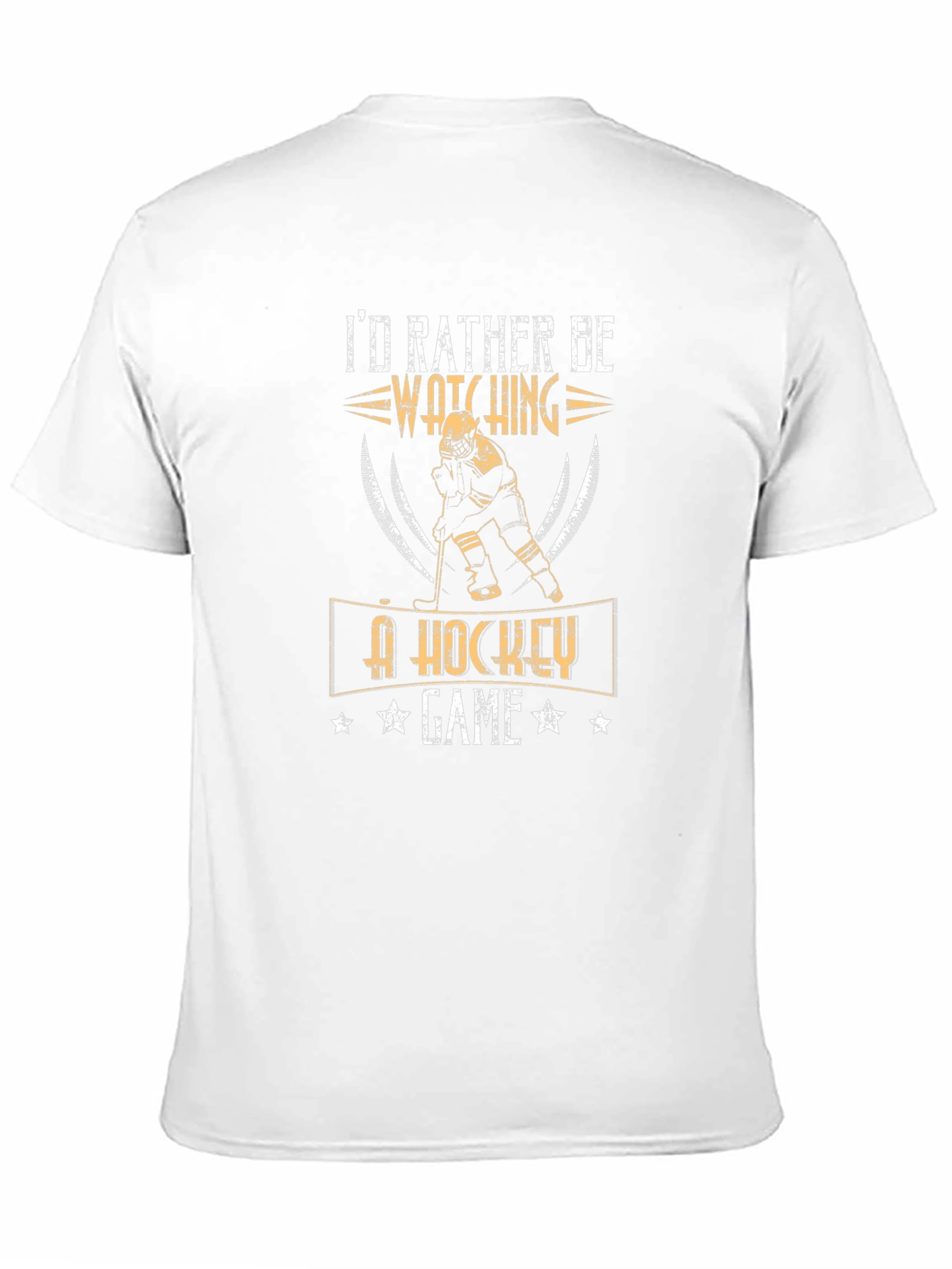 Id Rather Be Watching A Hockey Game T-Shirt