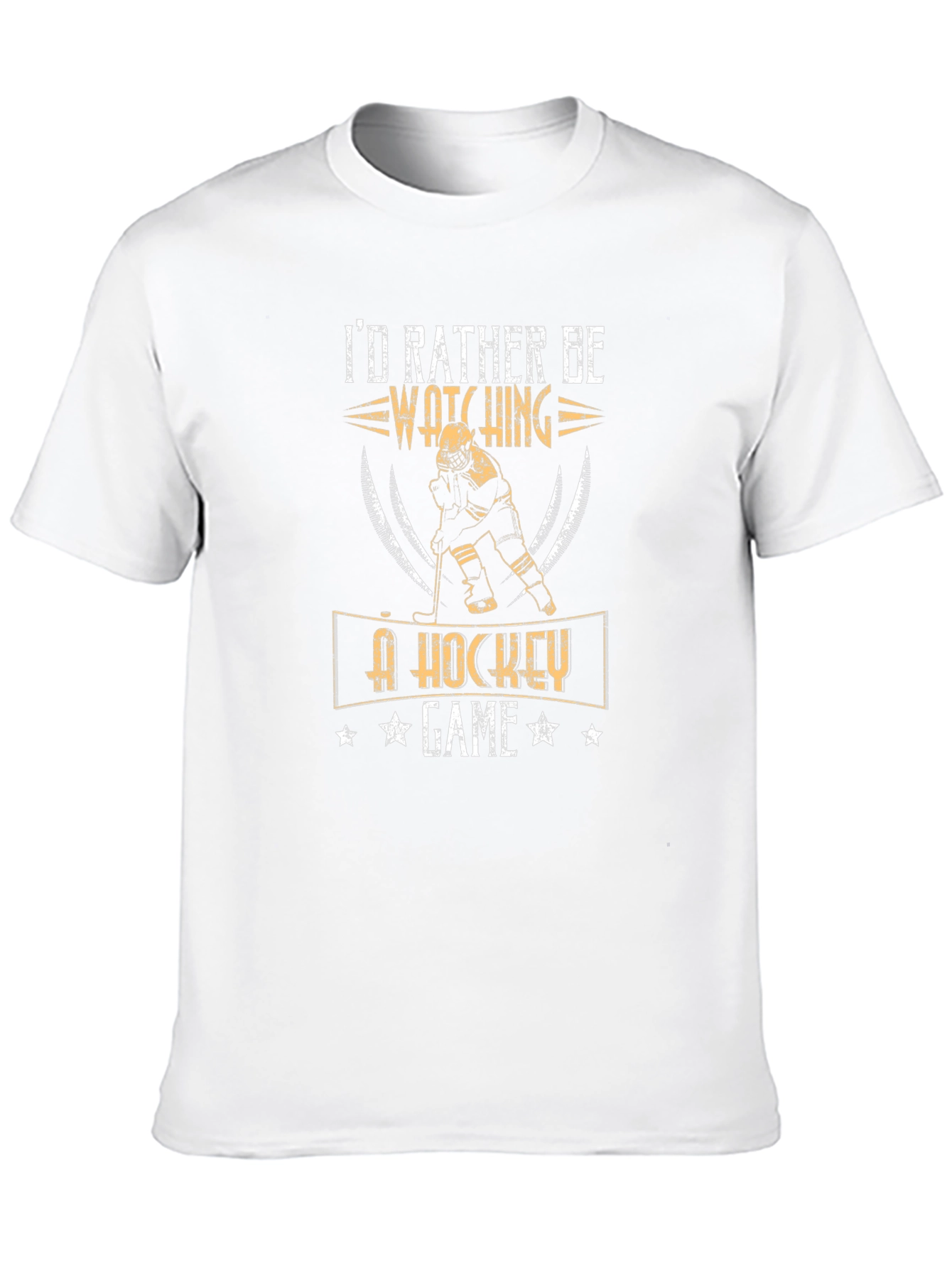 Id Rather Be Watching A Hockey Game T-Shirt