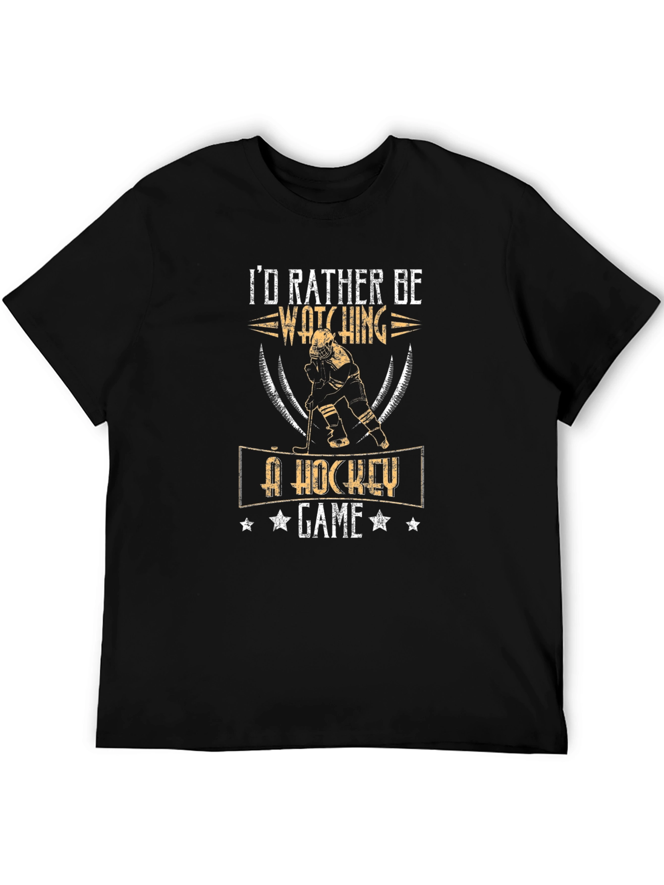 Id Rather Be Watching A Hockey Game T-Shirt