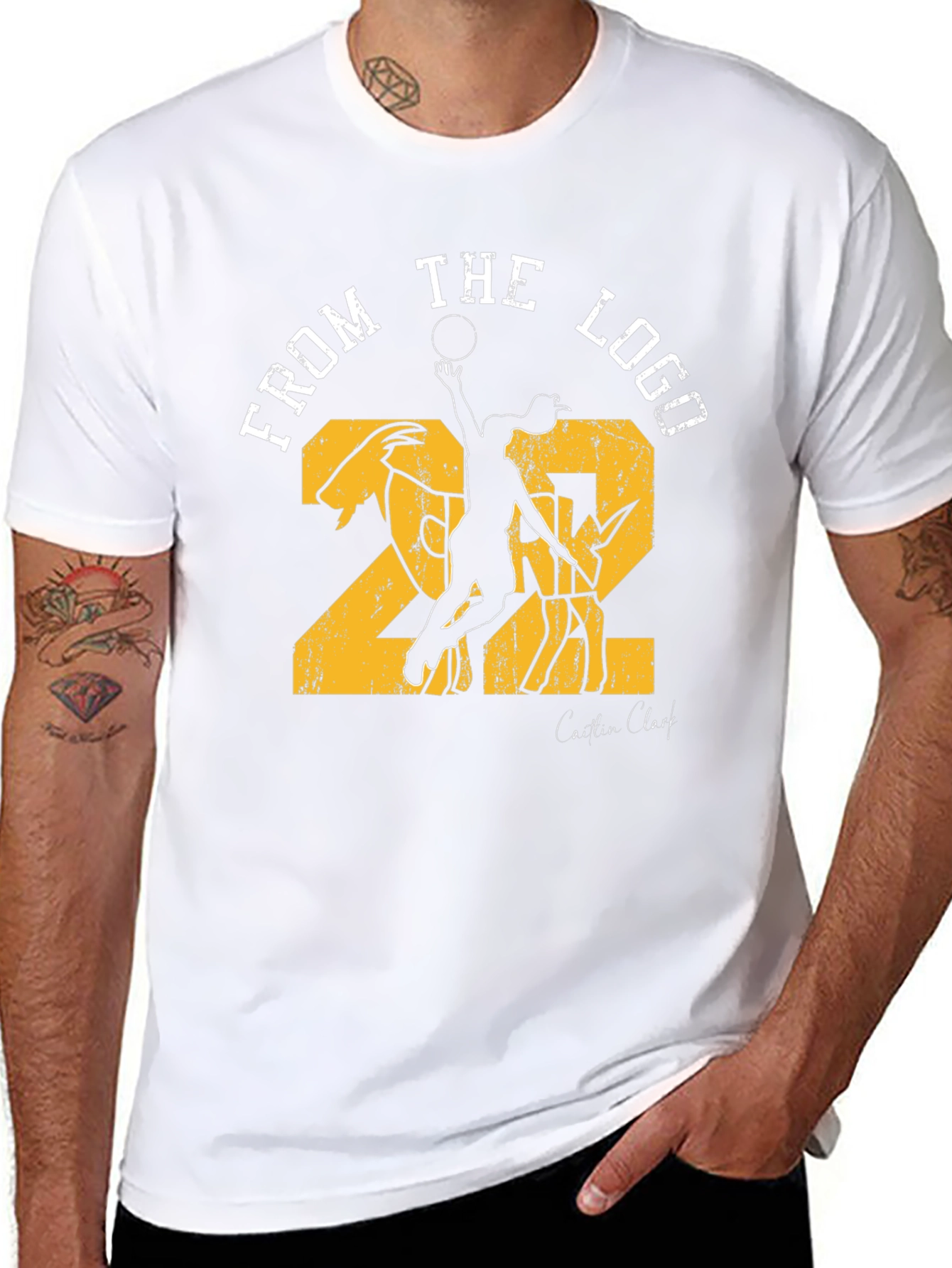 From the Logo Basketball Graphic Tee