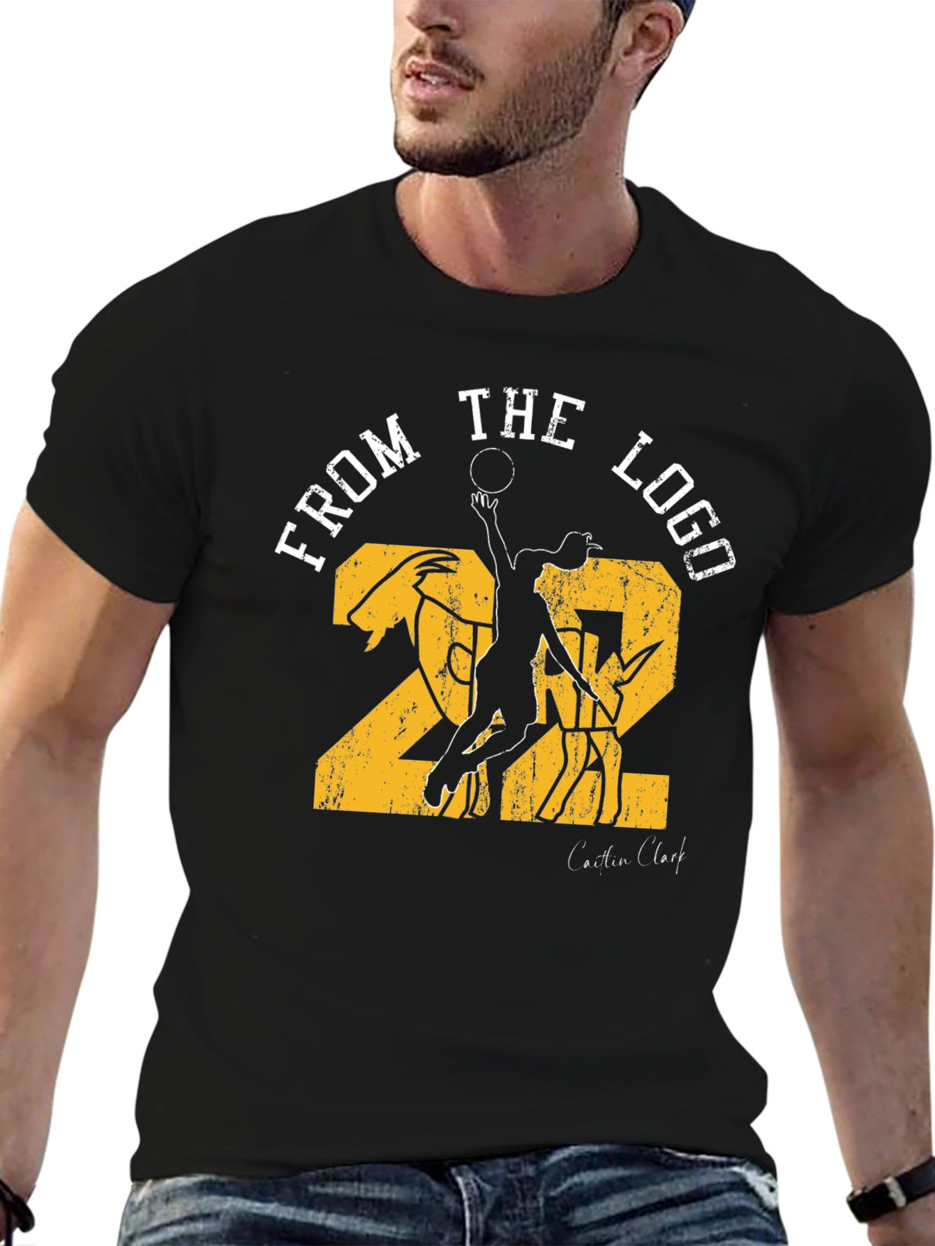 From the Logo Basketball Graphic Tee