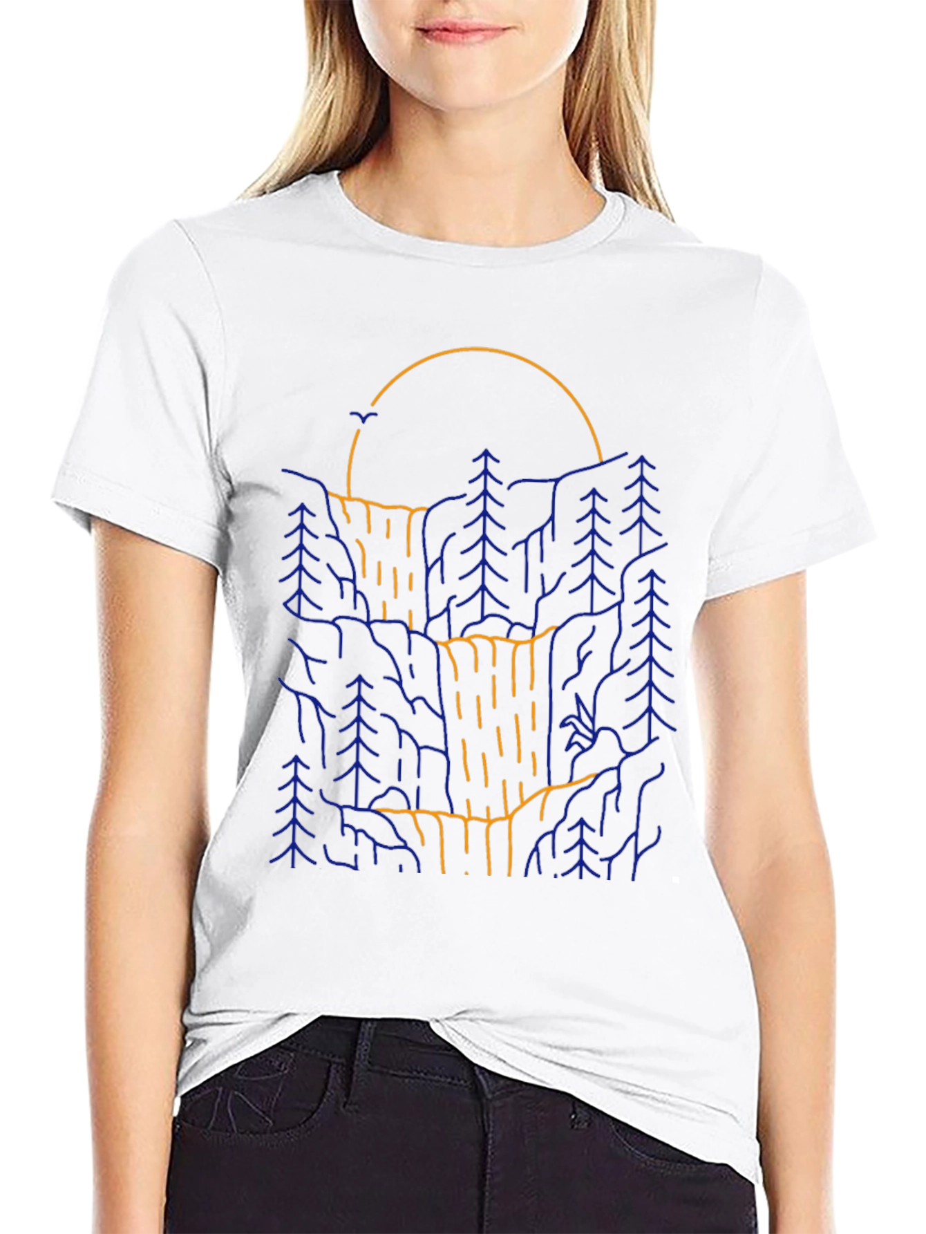 Nature Graphic Print T-Shirt