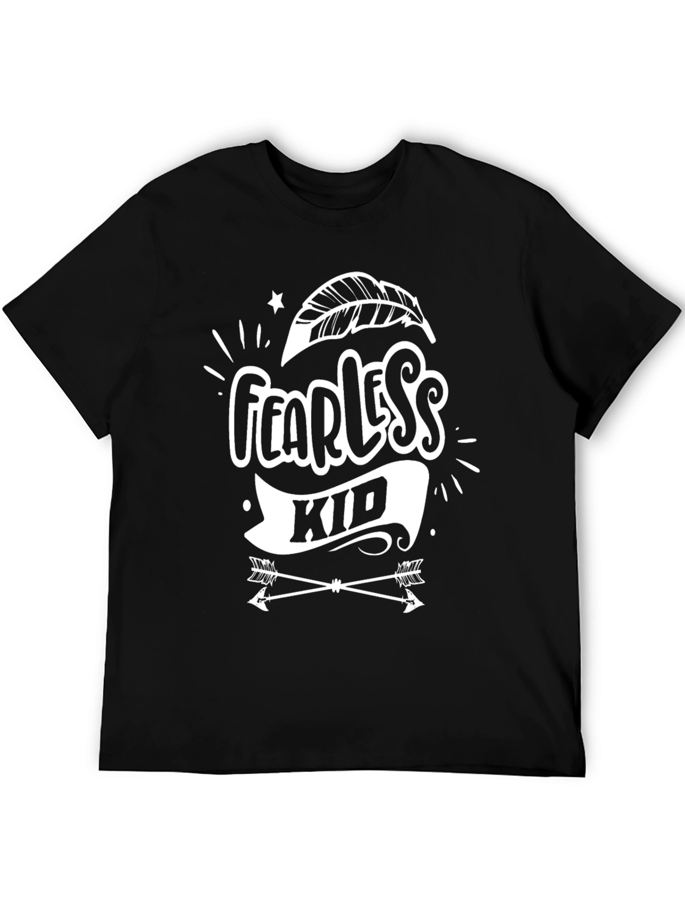 Fearless Kid Graphic T-Shirt