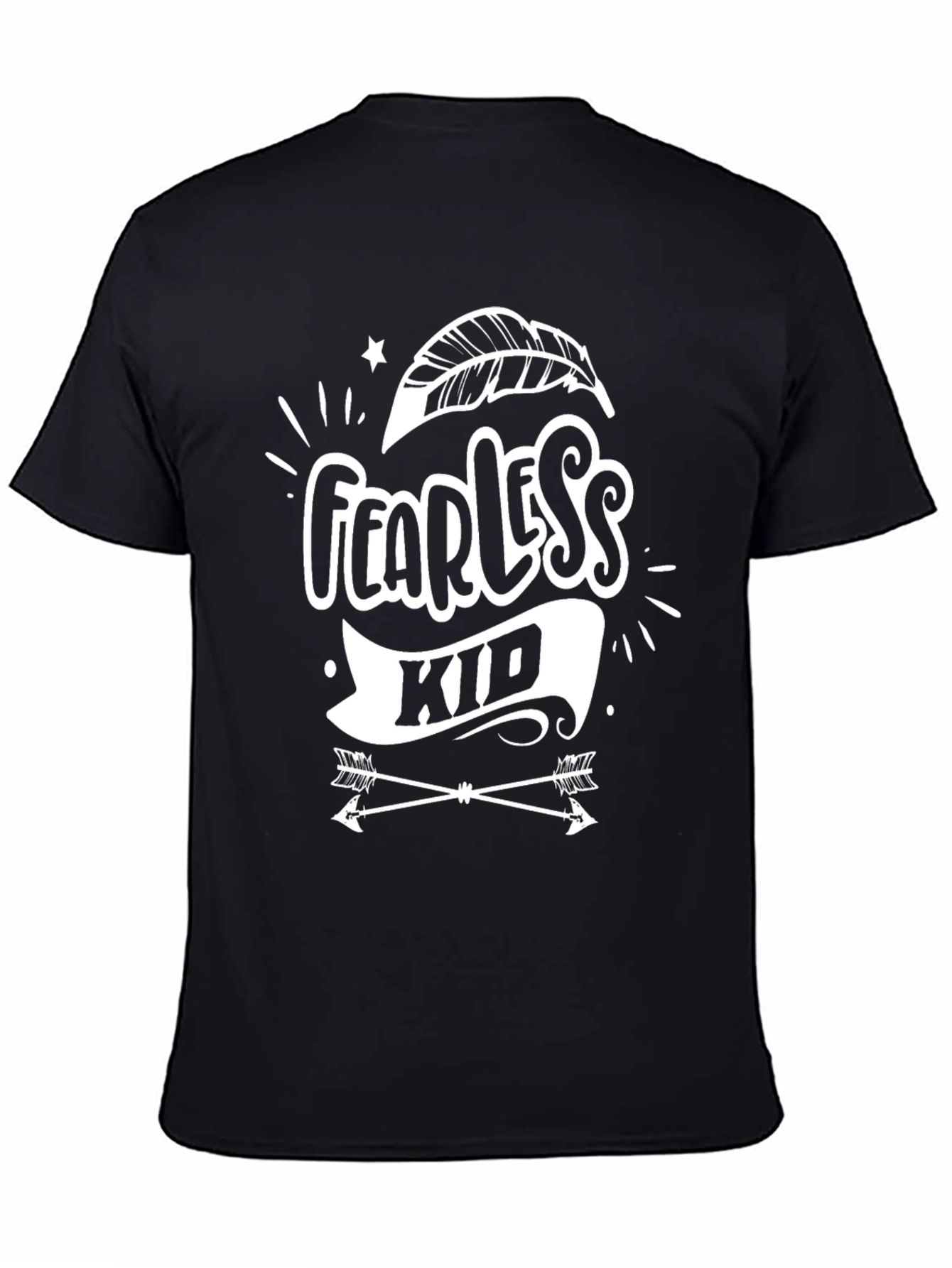 Fearless Kid Graphic T-Shirt