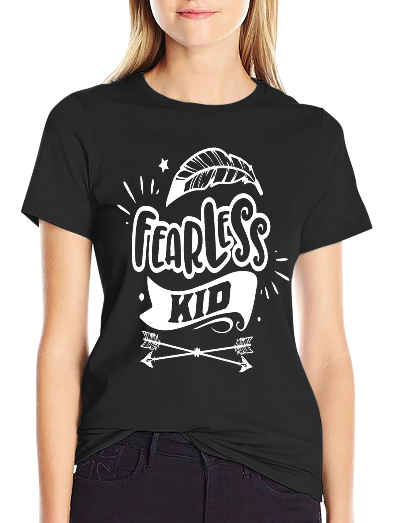 Fearless Kid Graphic T-Shirt
