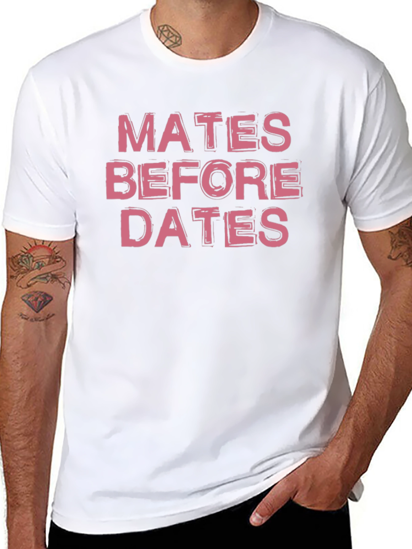 Mates Before Dates Graphic Tee