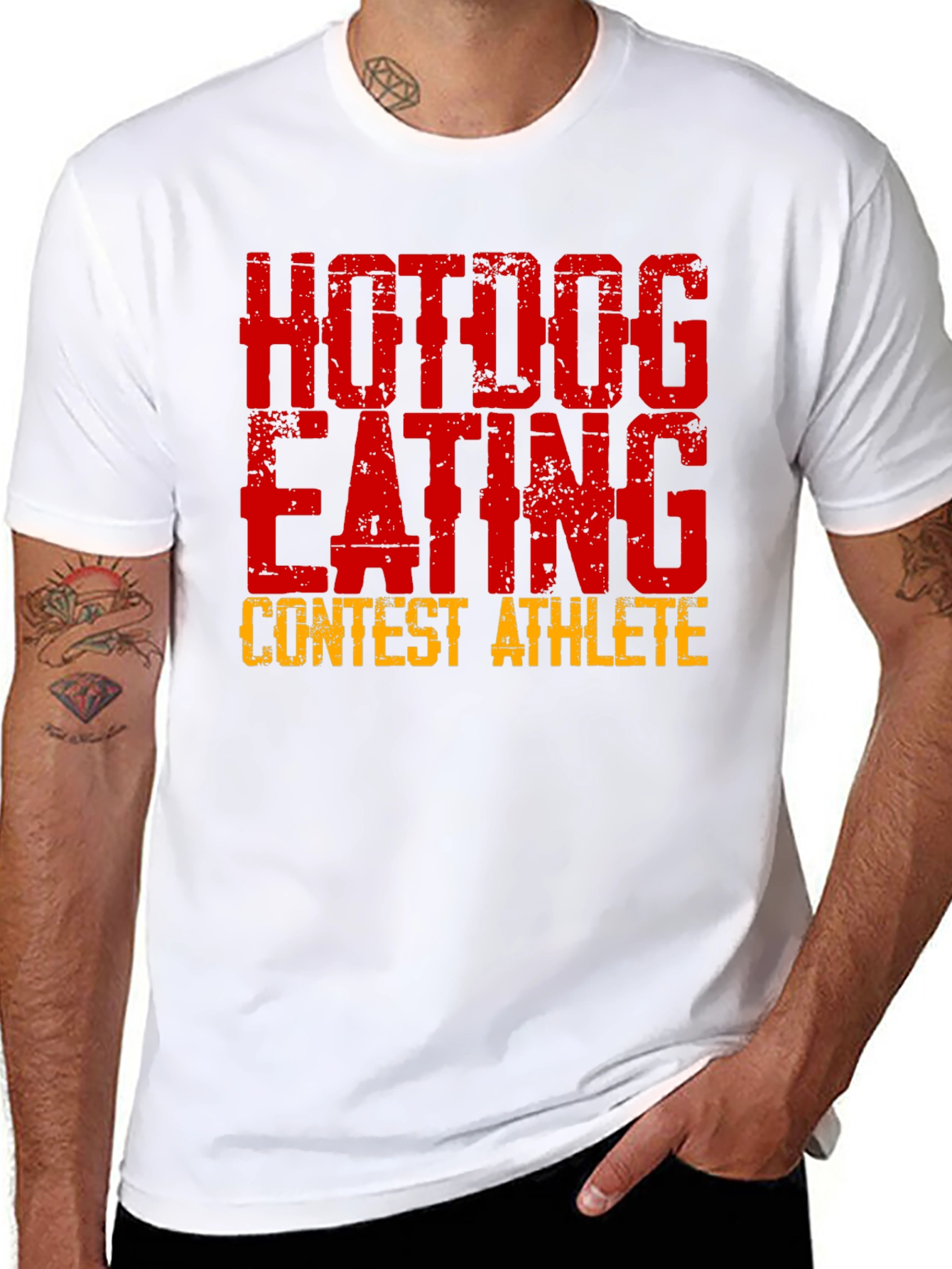 Hotdog Eating Contest Athlete T-Shirt