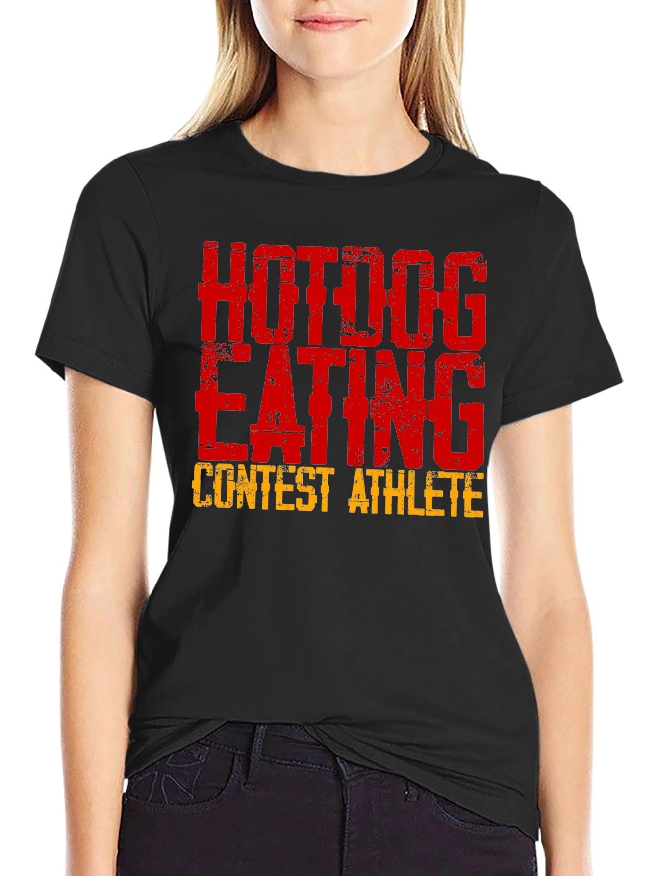 Hotdog Eating Contest Athlete T-Shirt