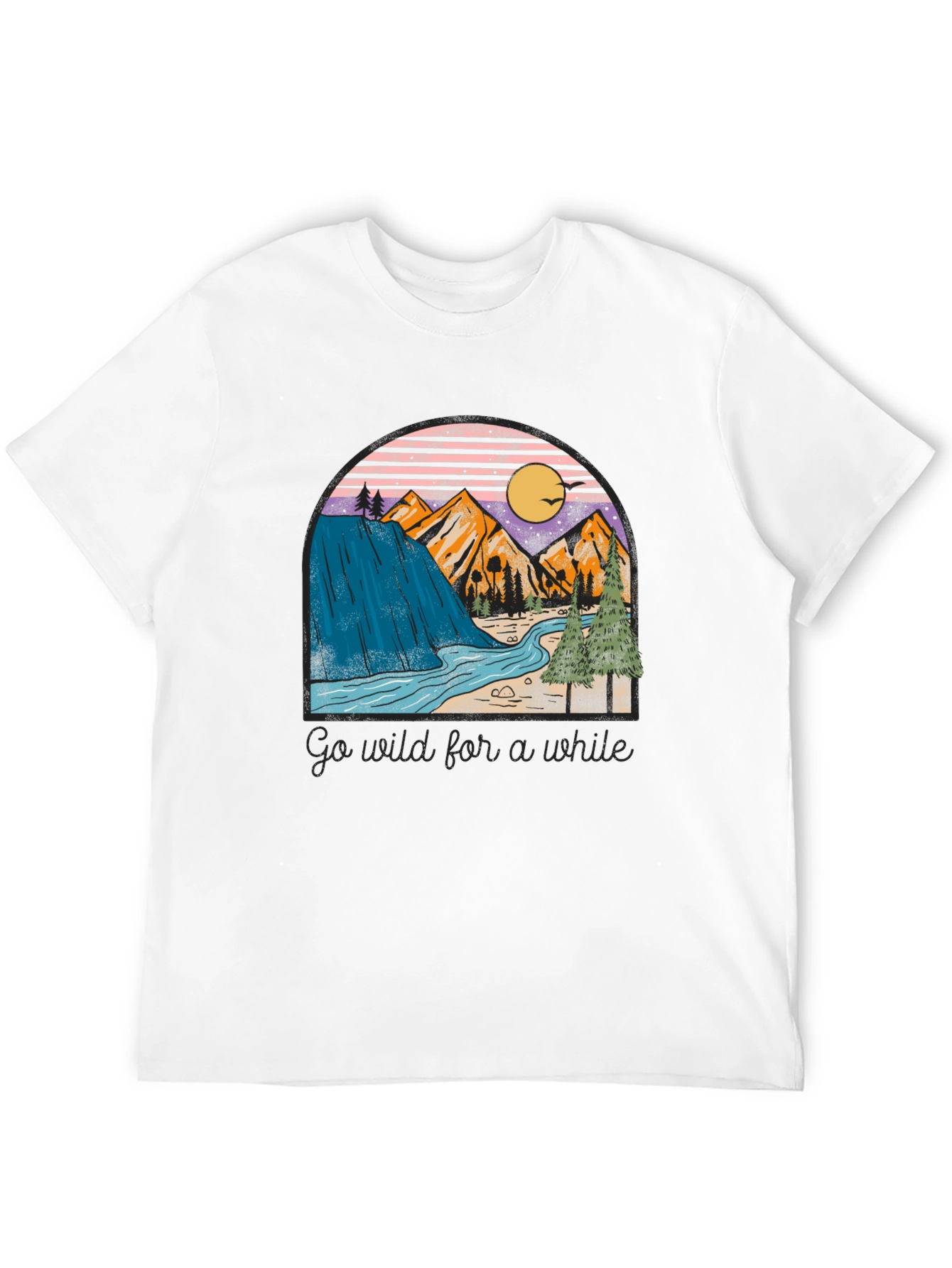 Nature Landscape Graphic Print Tee