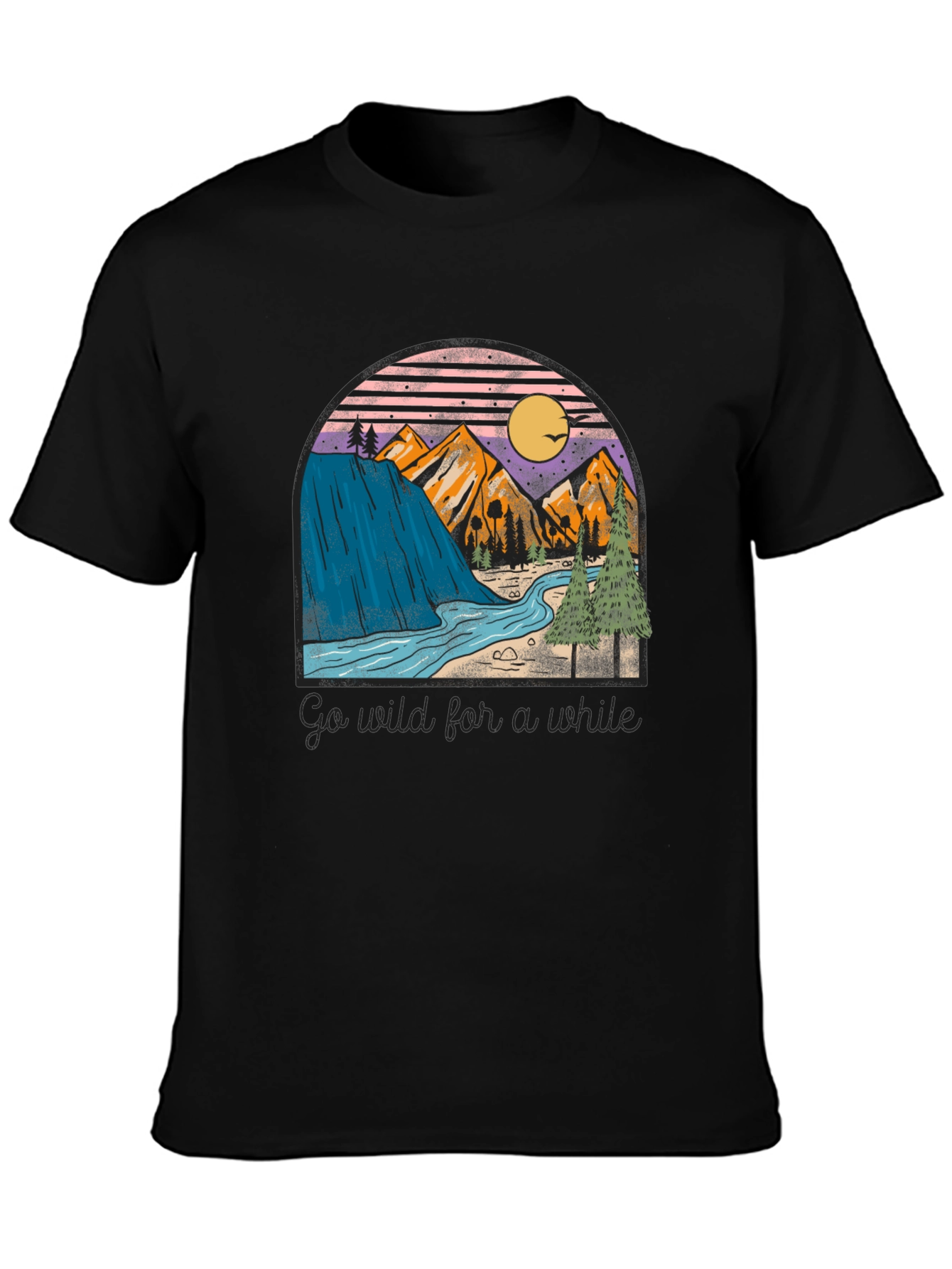 Nature Landscape Graphic Print Tee