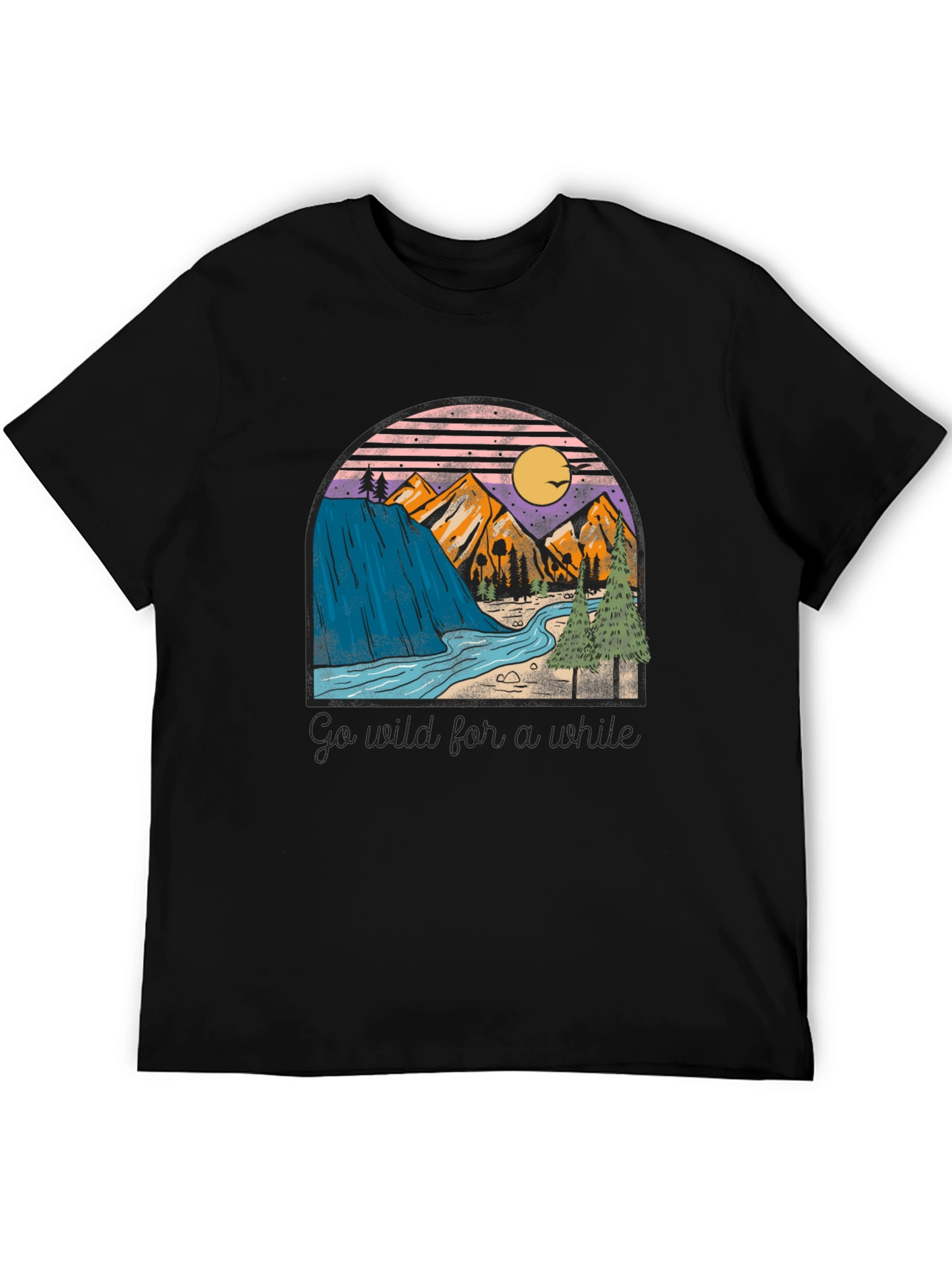 Nature Landscape Graphic Print Tee