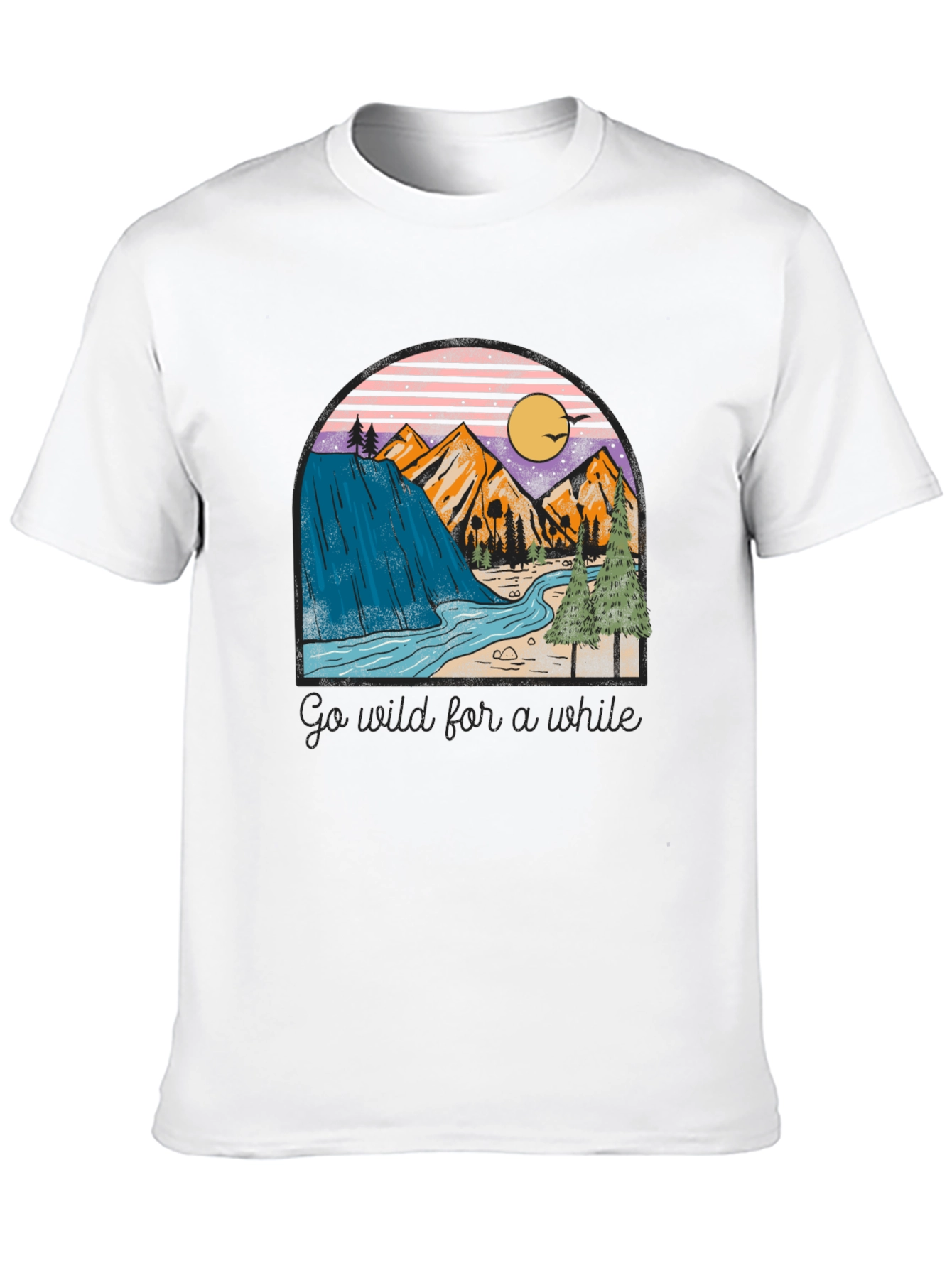 Nature Landscape Graphic Print Tee