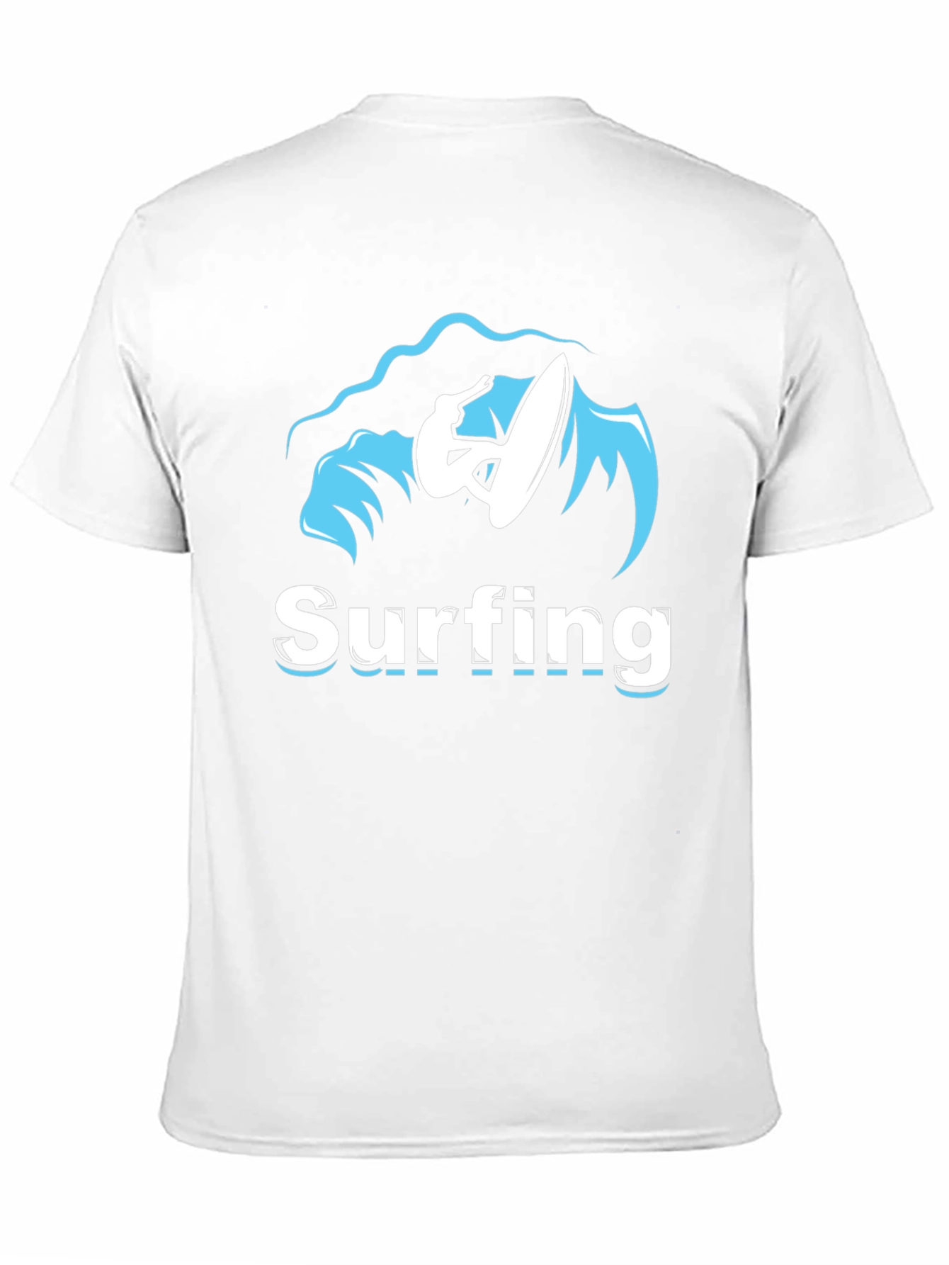 Surfing Wave Graphic T-Shirt