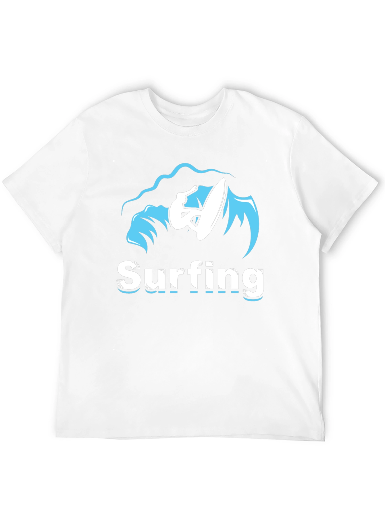 Surfing Wave Graphic T-Shirt