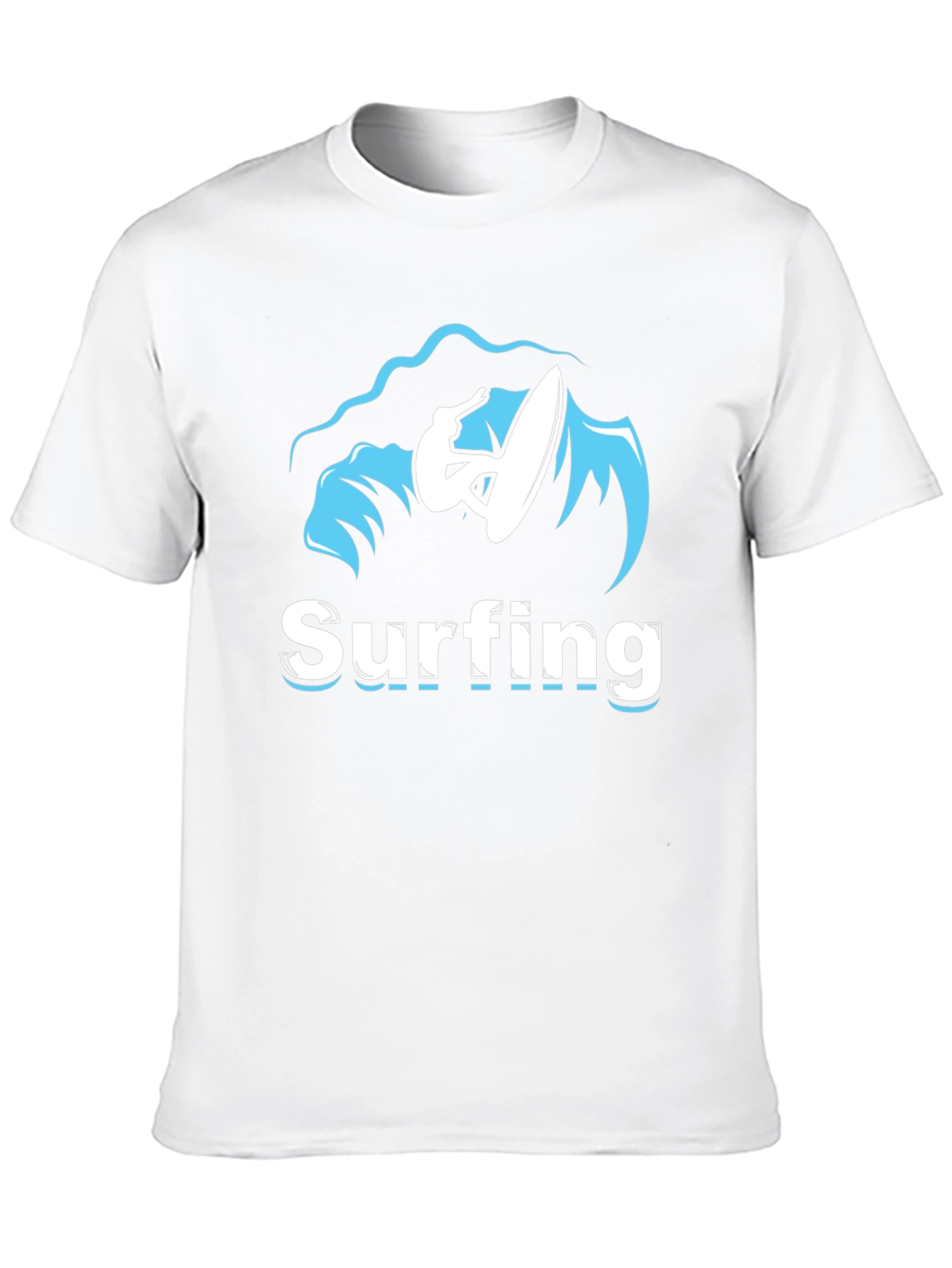 Surfing Wave Graphic T-Shirt