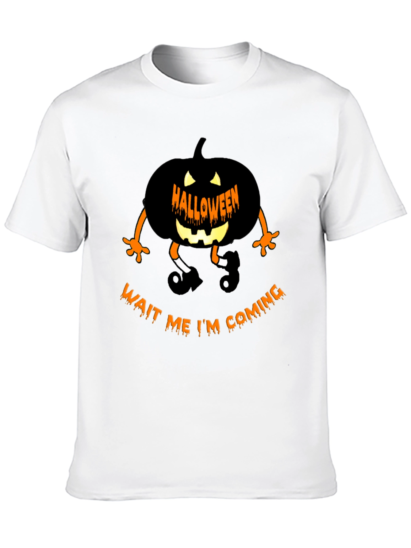 Halloween Pumpkin Coming T-Shirt