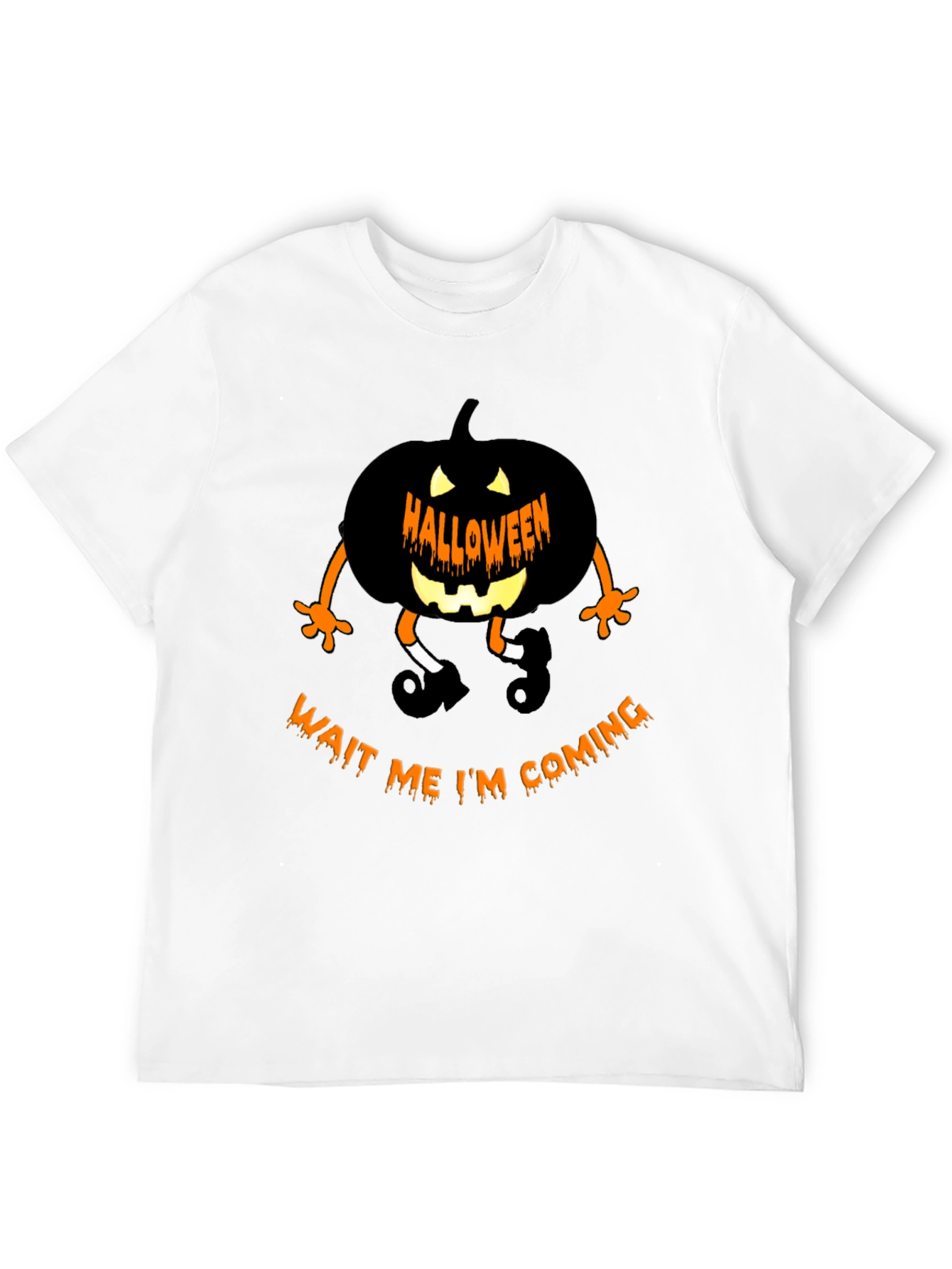 Halloween Pumpkin Coming T-Shirt