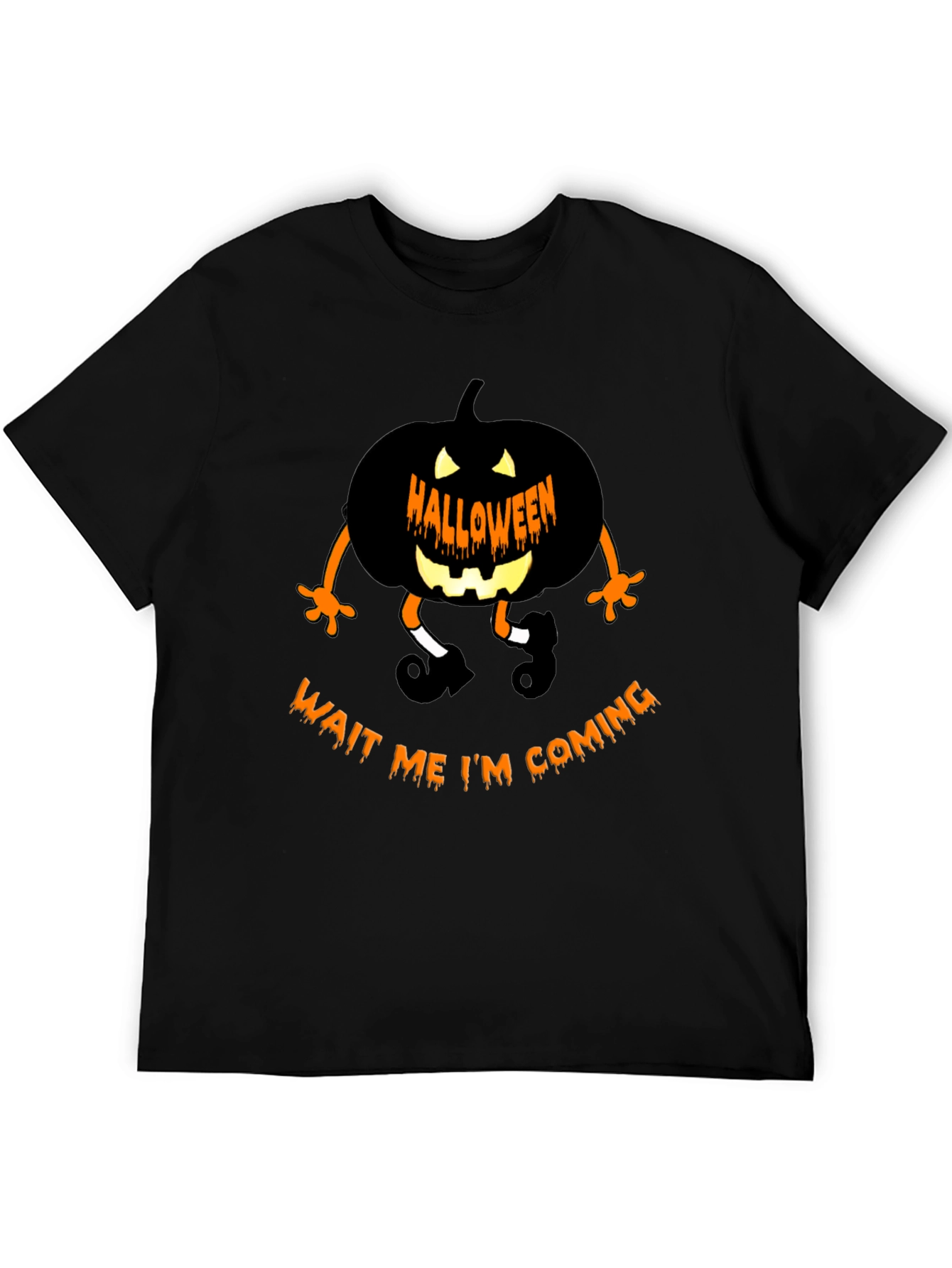 Halloween Pumpkin Coming T-Shirt
