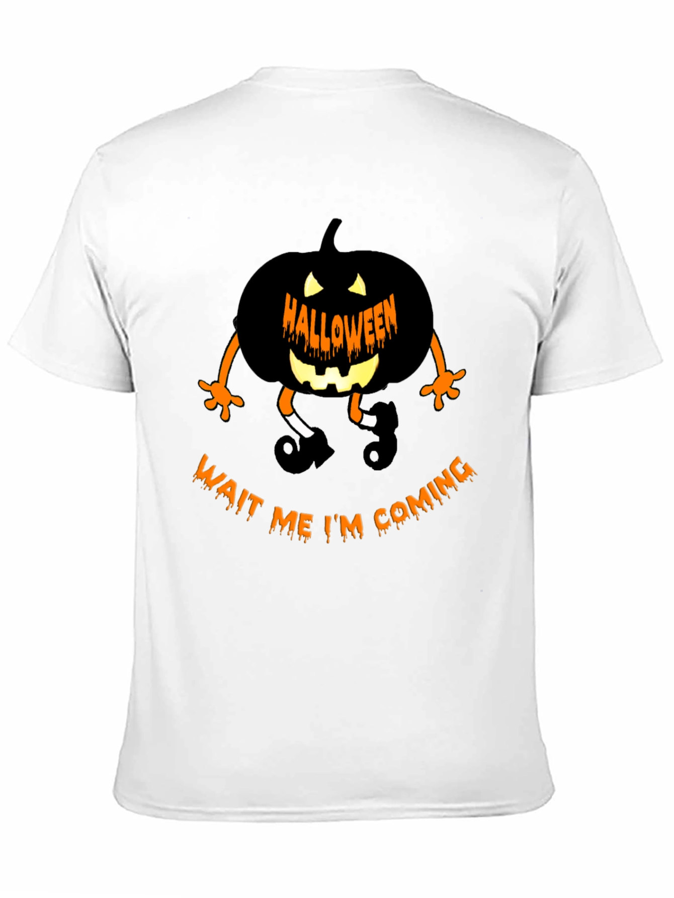 Halloween Pumpkin Coming T-Shirt
