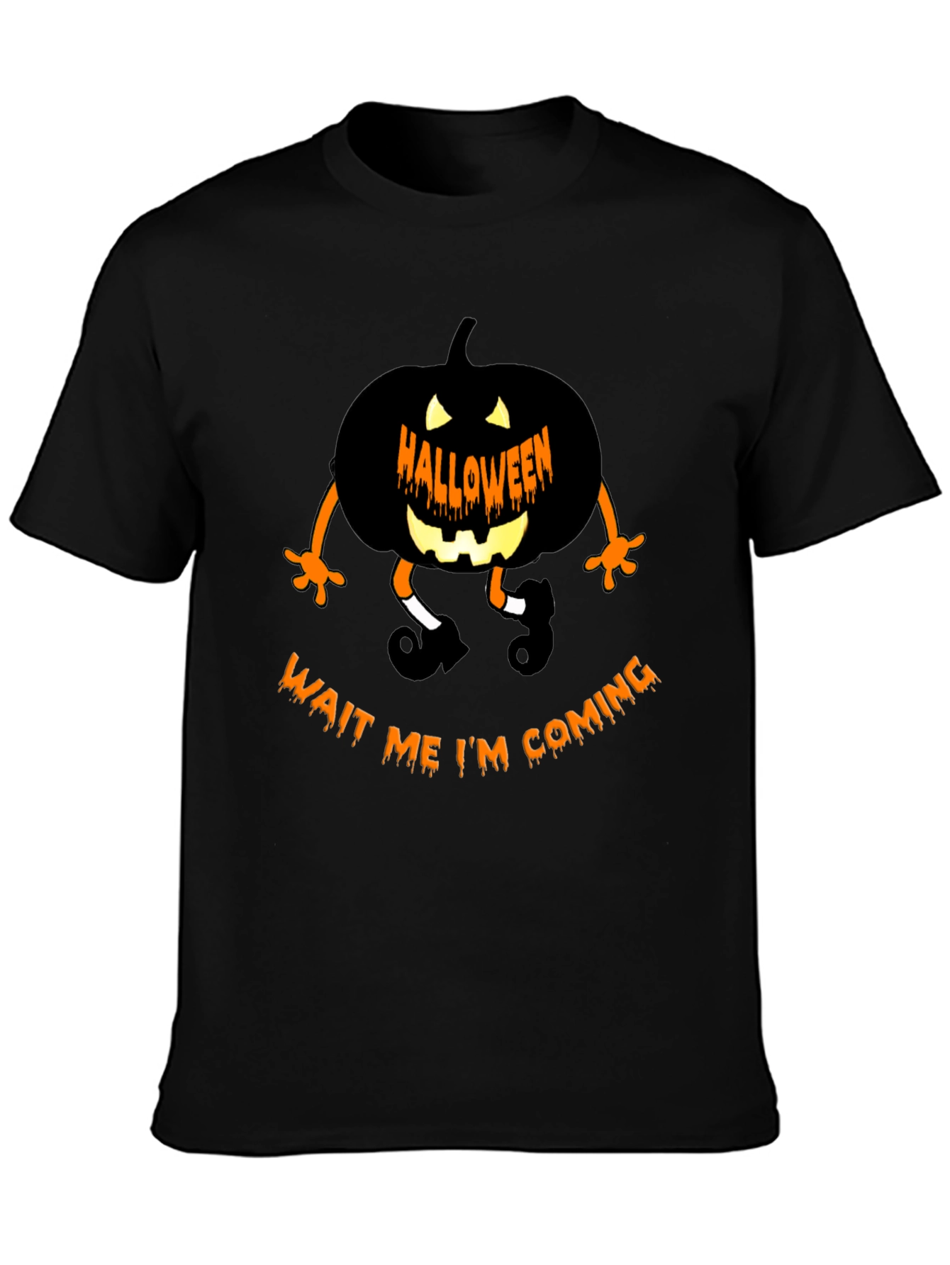 Halloween Pumpkin Coming T-Shirt