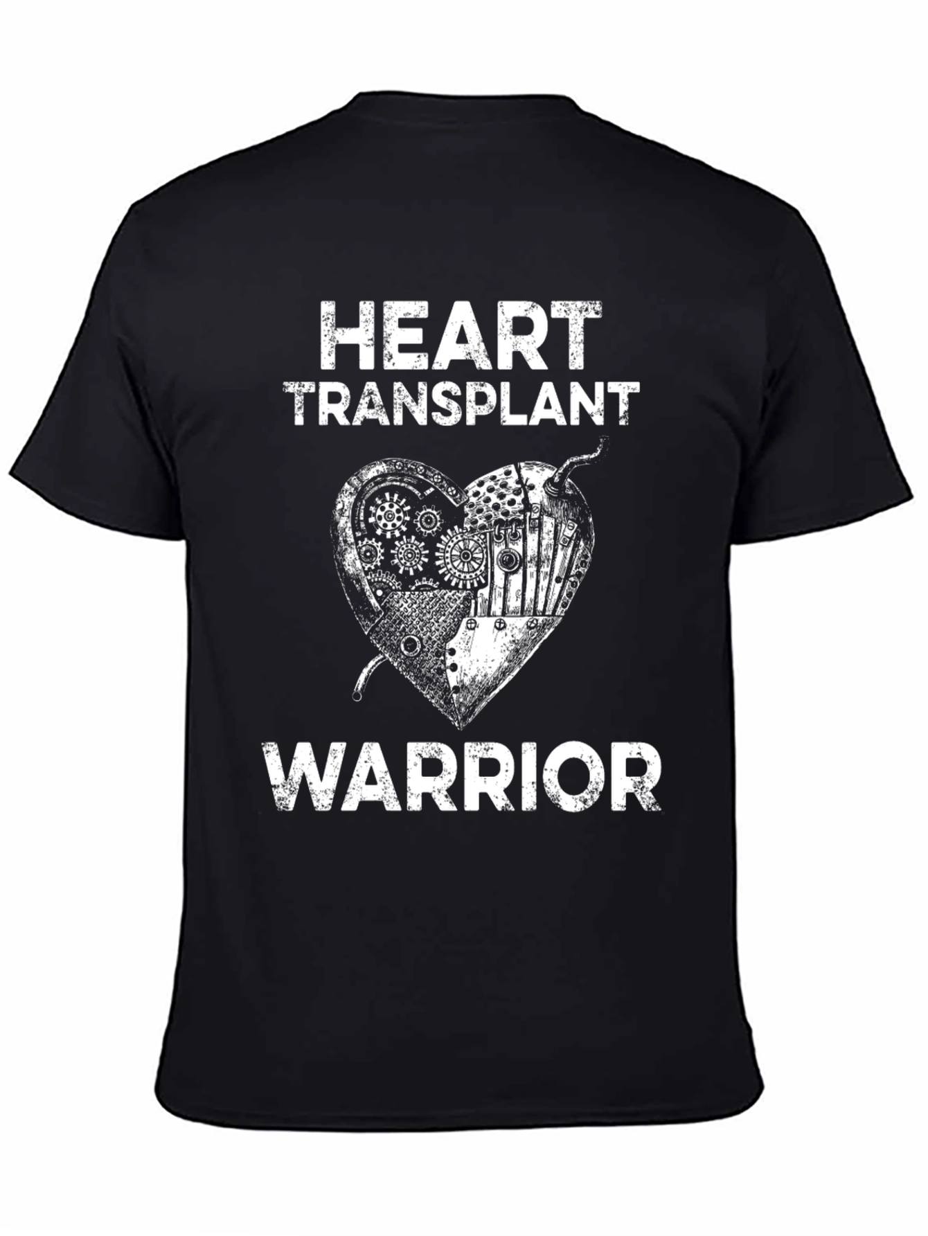 Heart Transplant Warrior Graphic T-Shirt