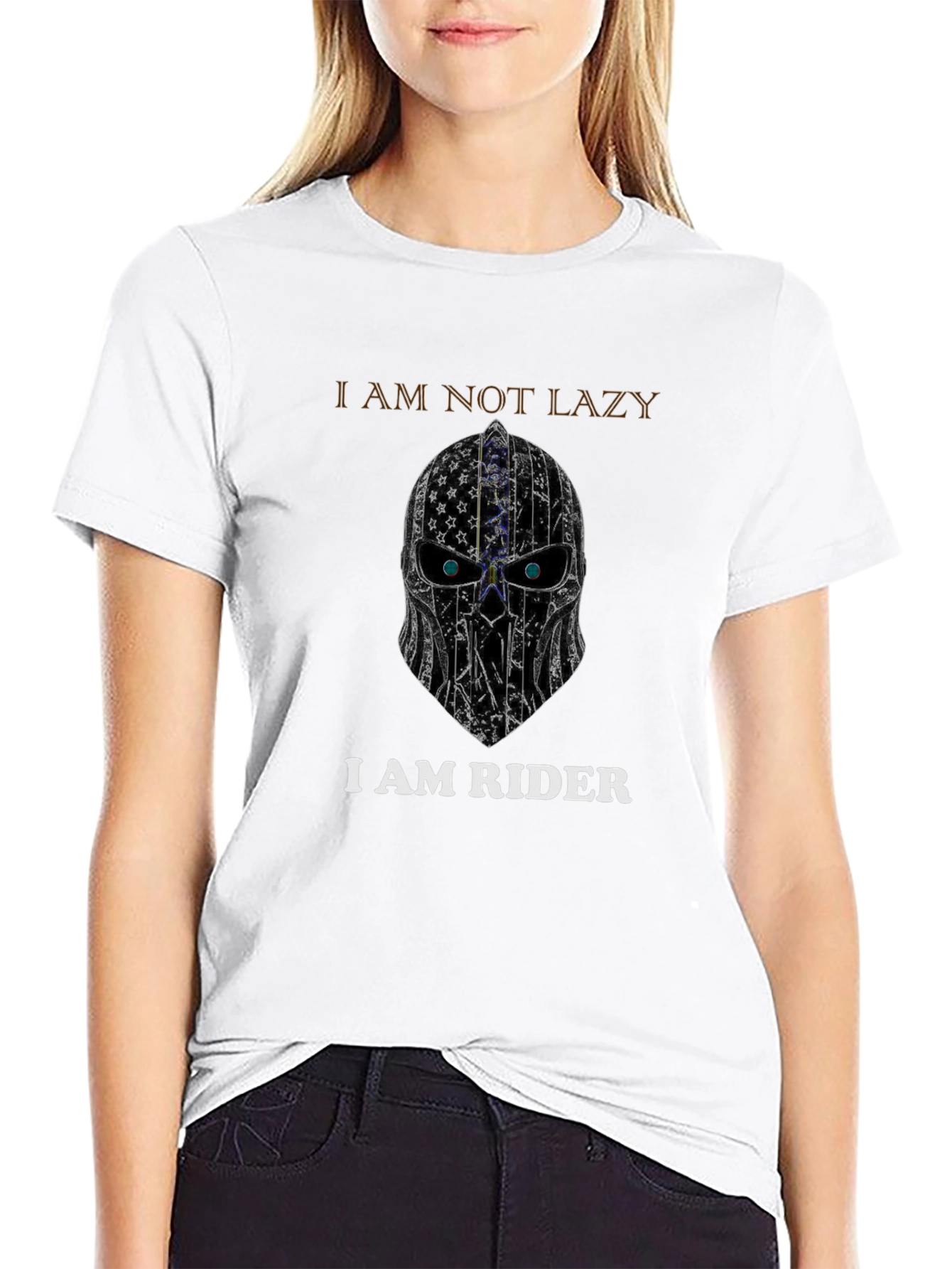 I Am Not Lazy I Am Rider Graphic T-Shirt