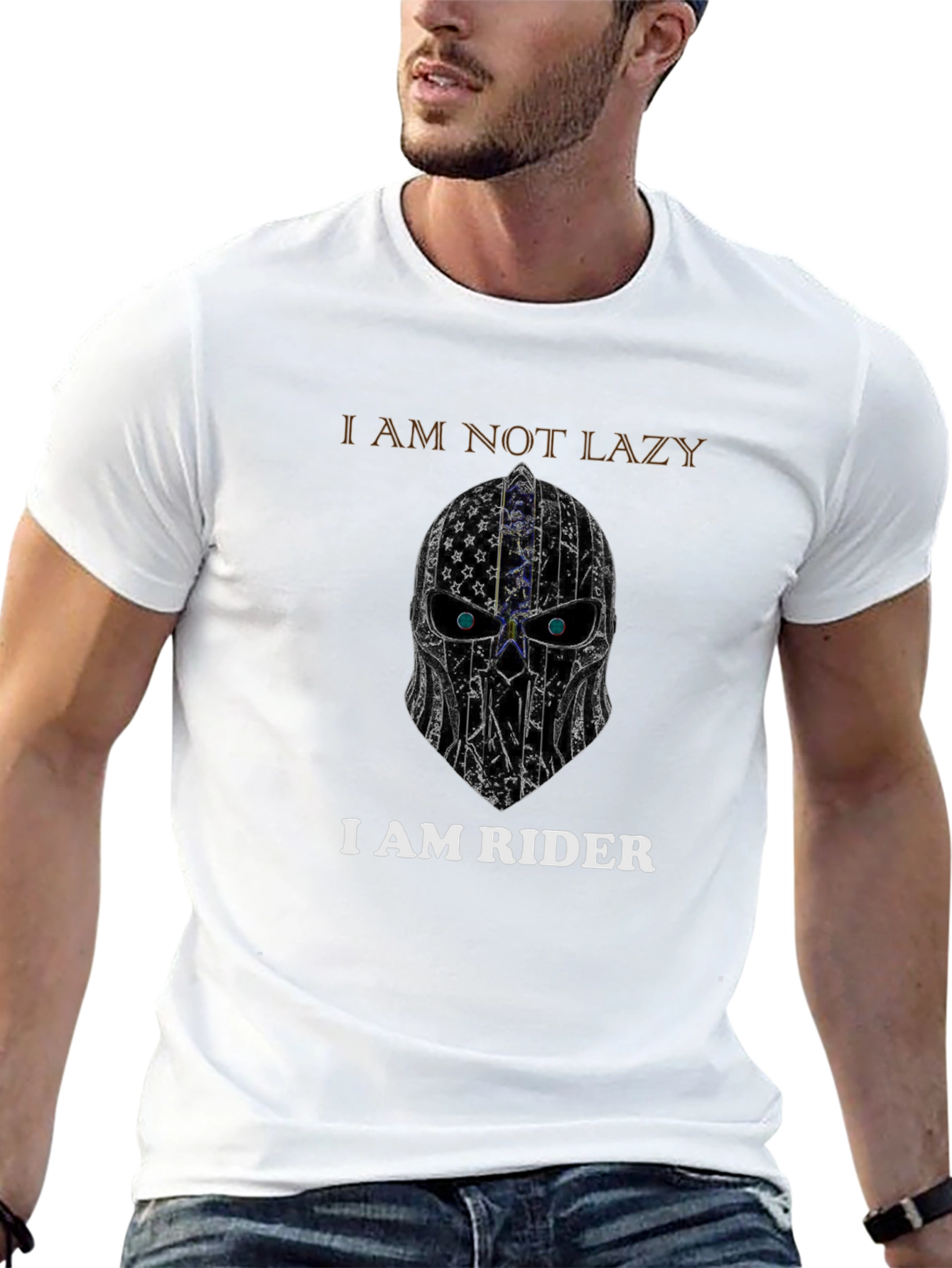 I Am Not Lazy I Am Rider Graphic T-Shirt