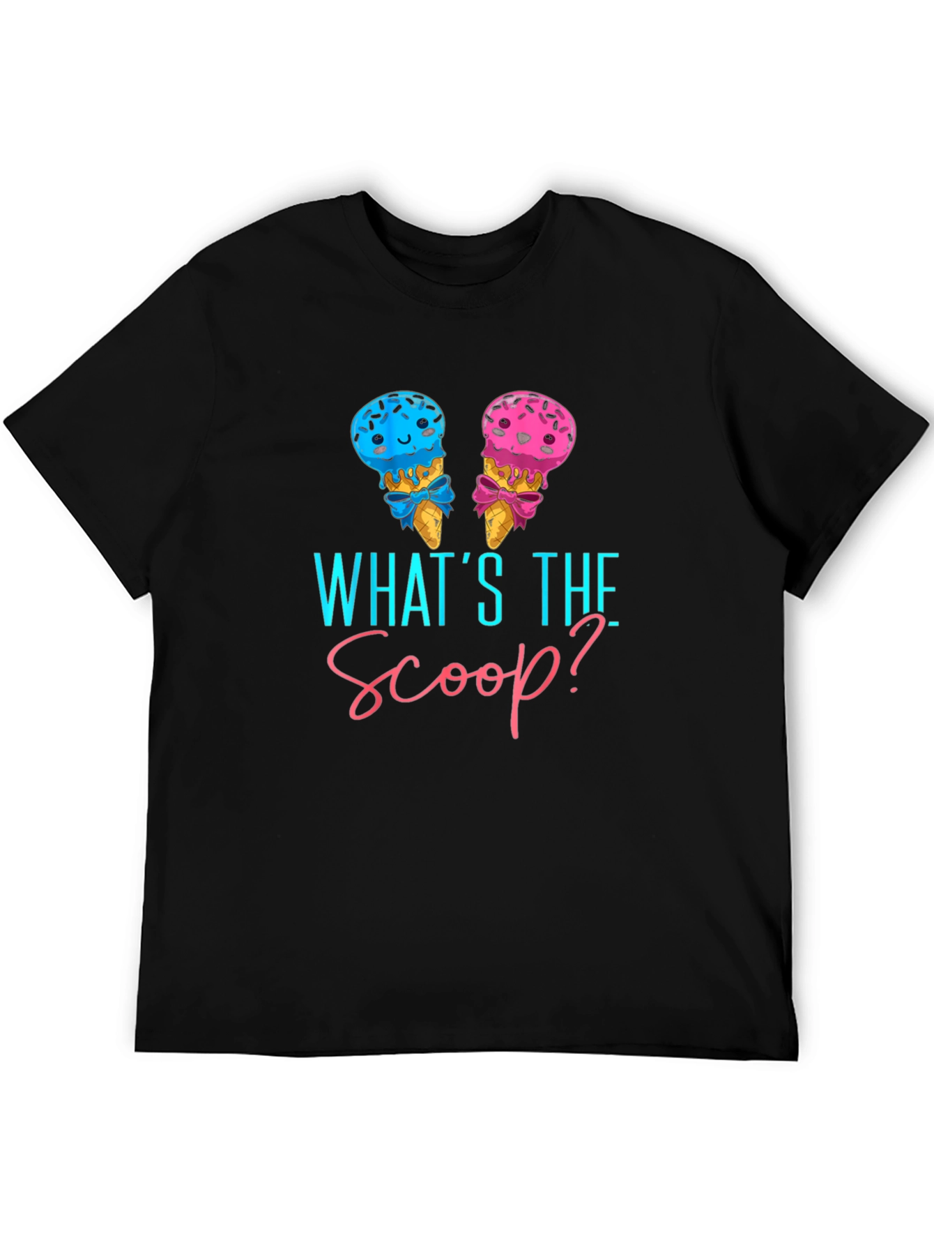 Whats the Scoop? Gender Reveal T-Shirt