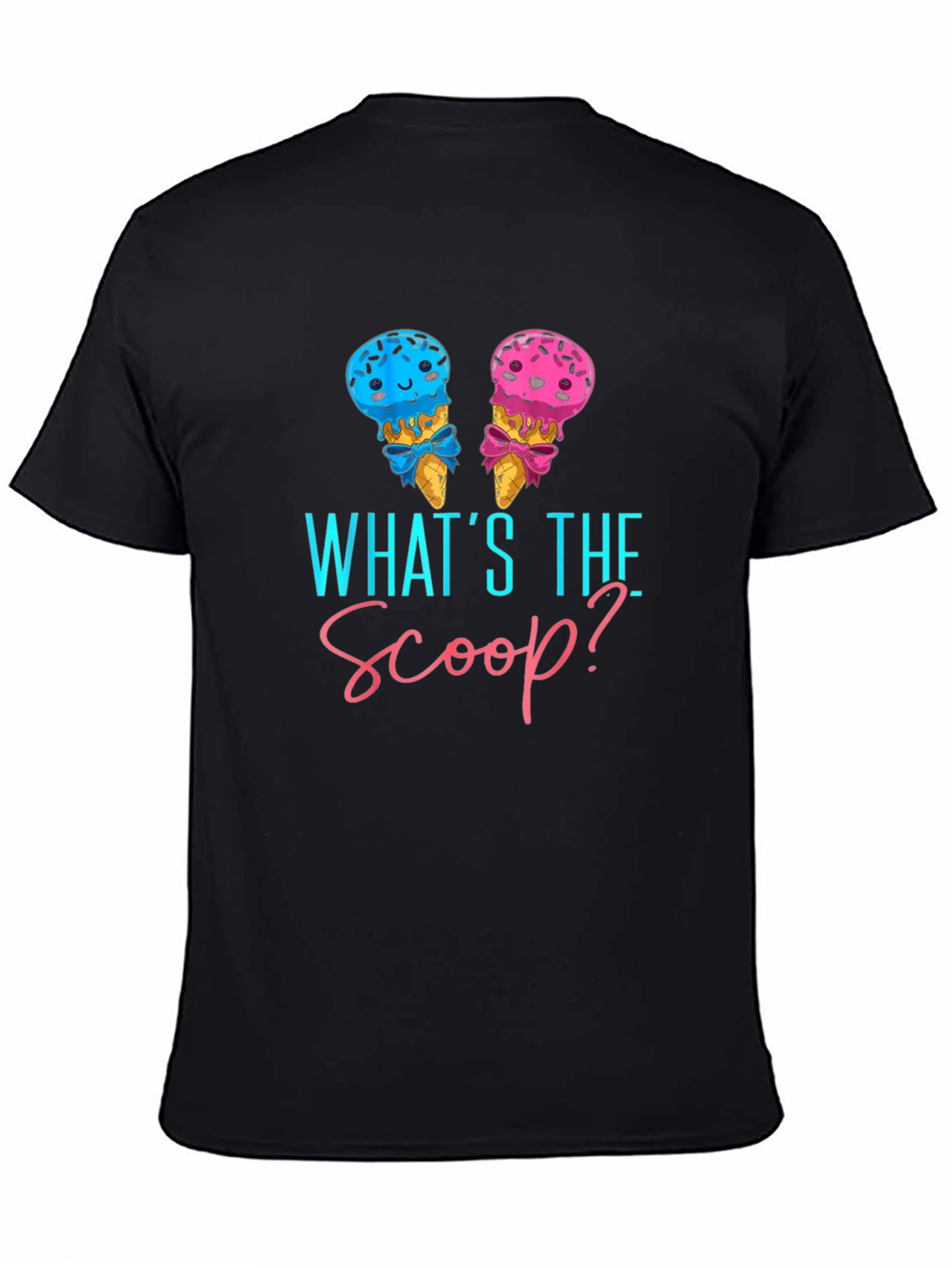 Whats the Scoop? Gender Reveal T-Shirt