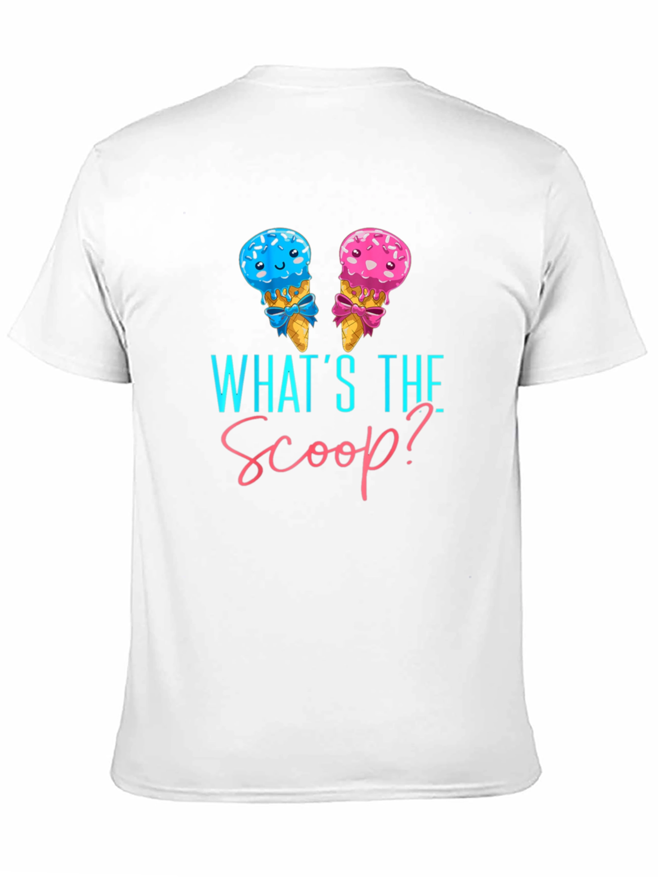 Whats the Scoop? Gender Reveal T-Shirt