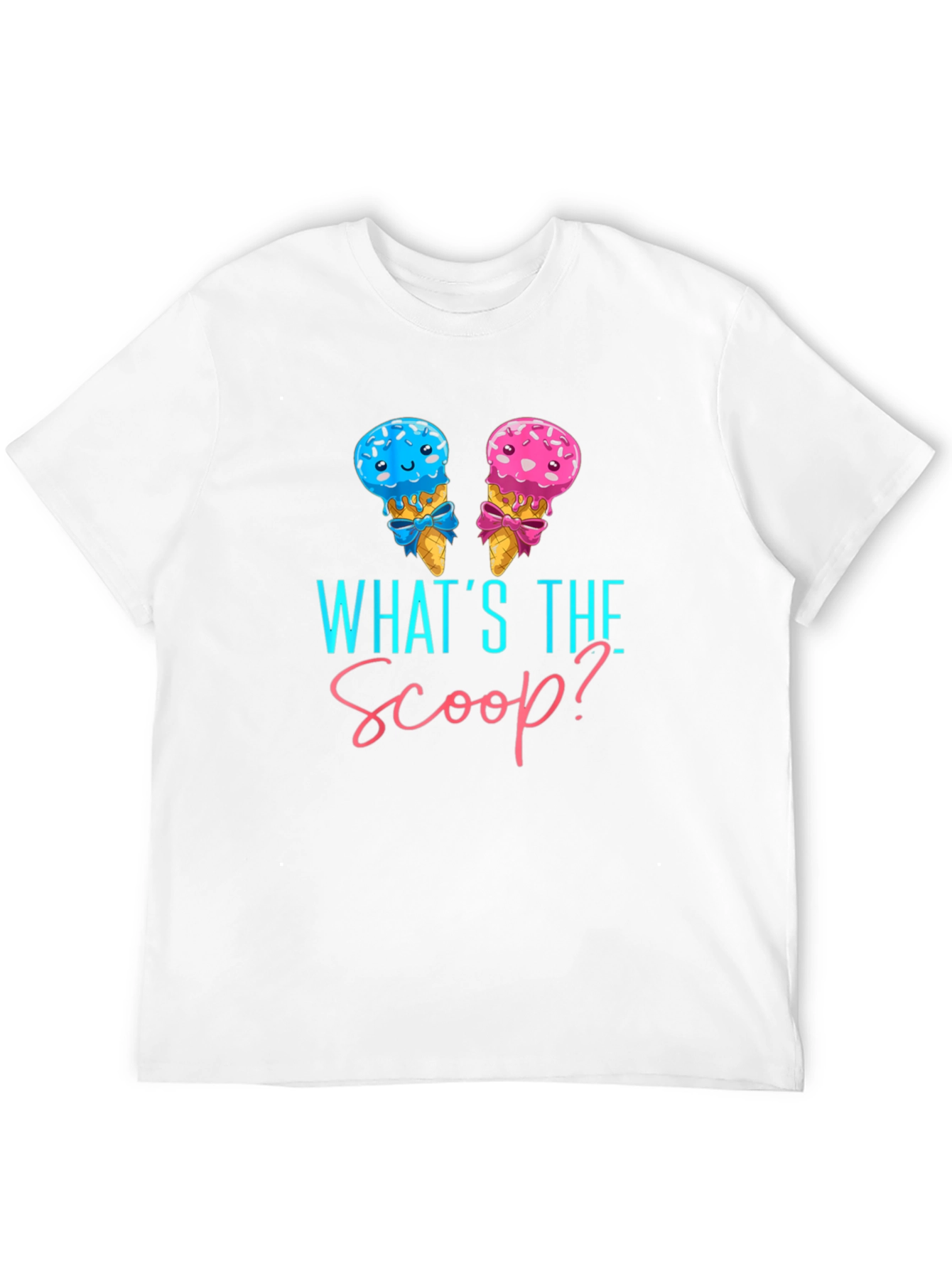 Whats the Scoop? Gender Reveal T-Shirt