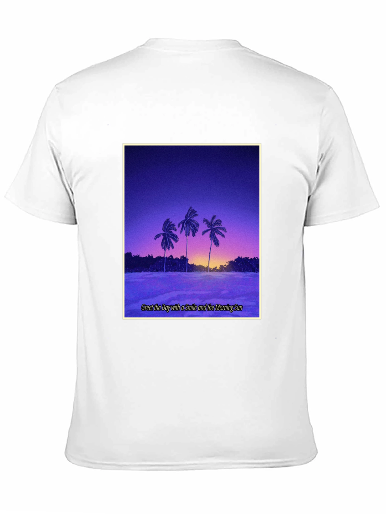 Sunset Palm T-Shirt - Greet the Day with Style