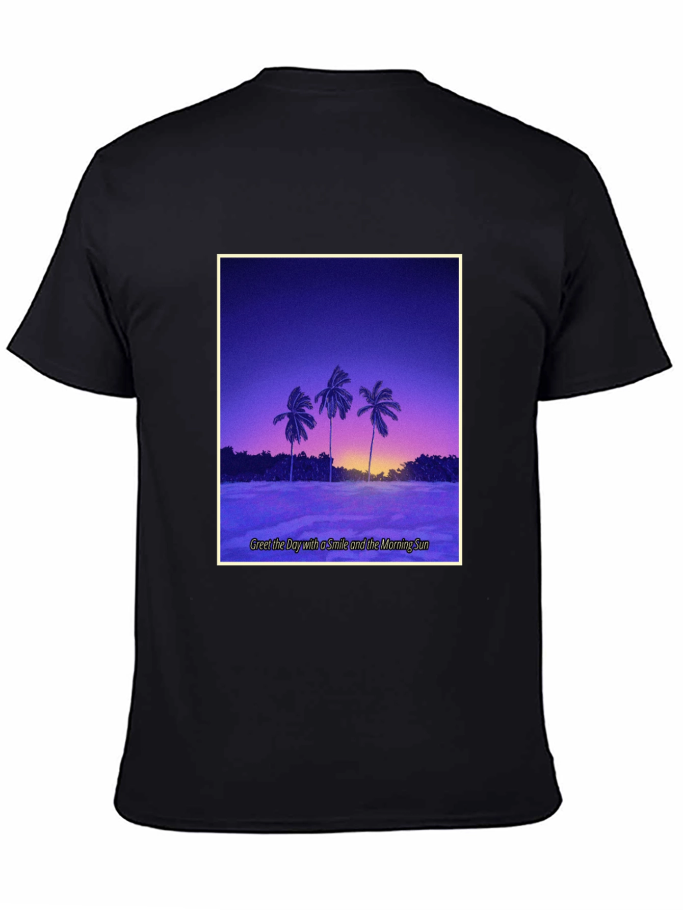Sunset Palm T-Shirt - Greet the Day with Style