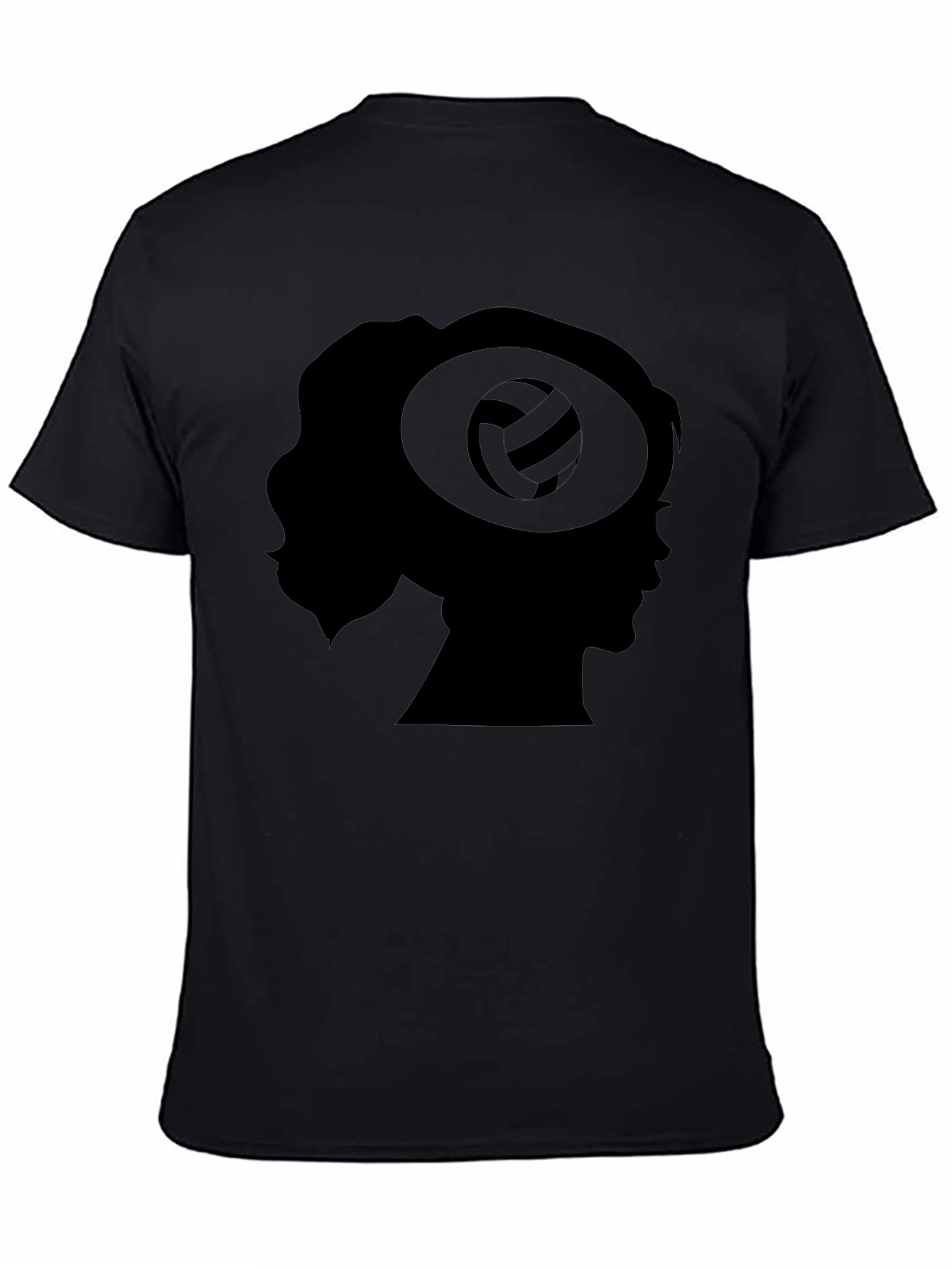 Volleyball Mindset Graphic Tee - Black Unisex T-Shirt