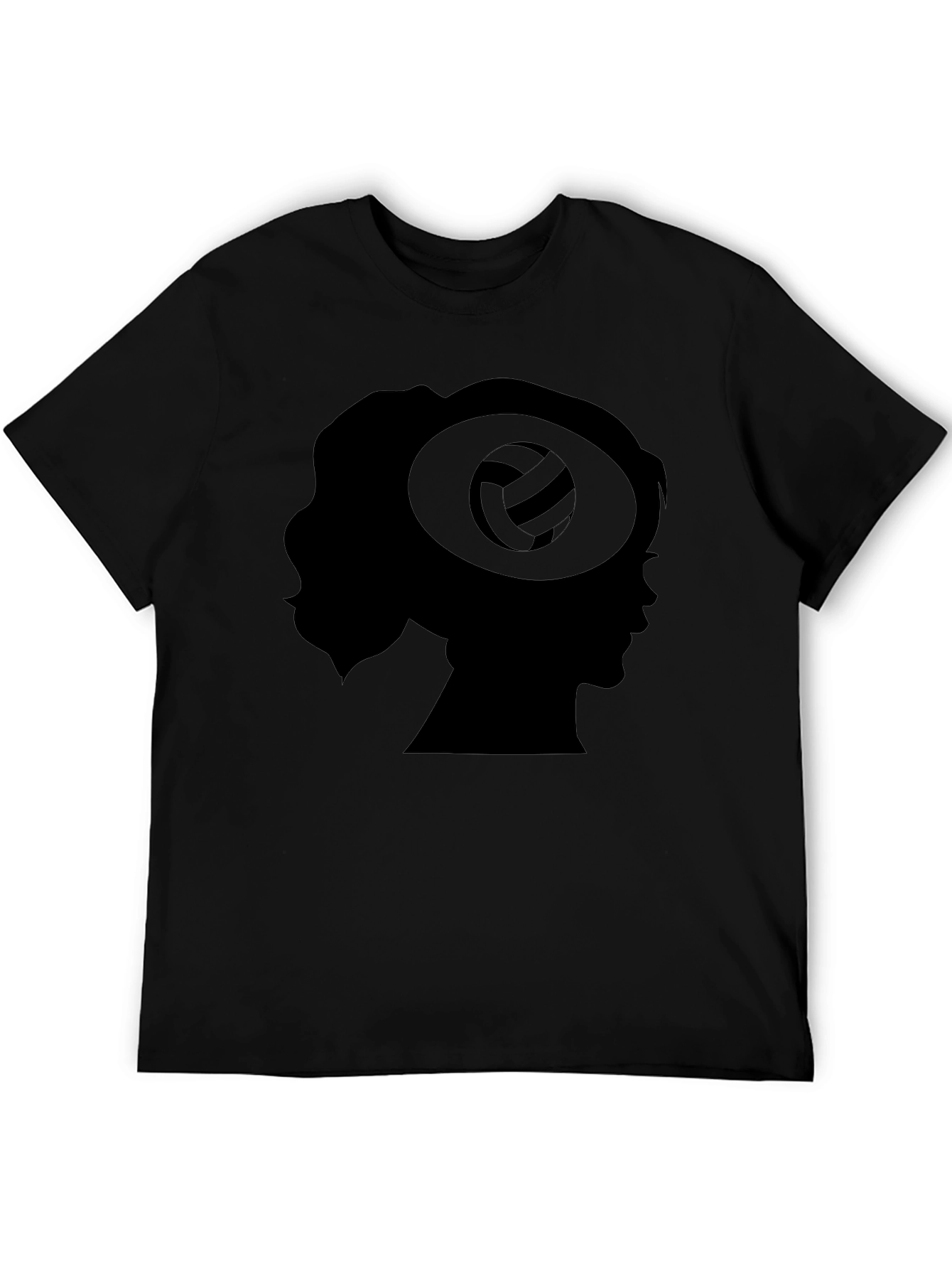 Volleyball Mindset Graphic Tee - Black Unisex T-Shirt