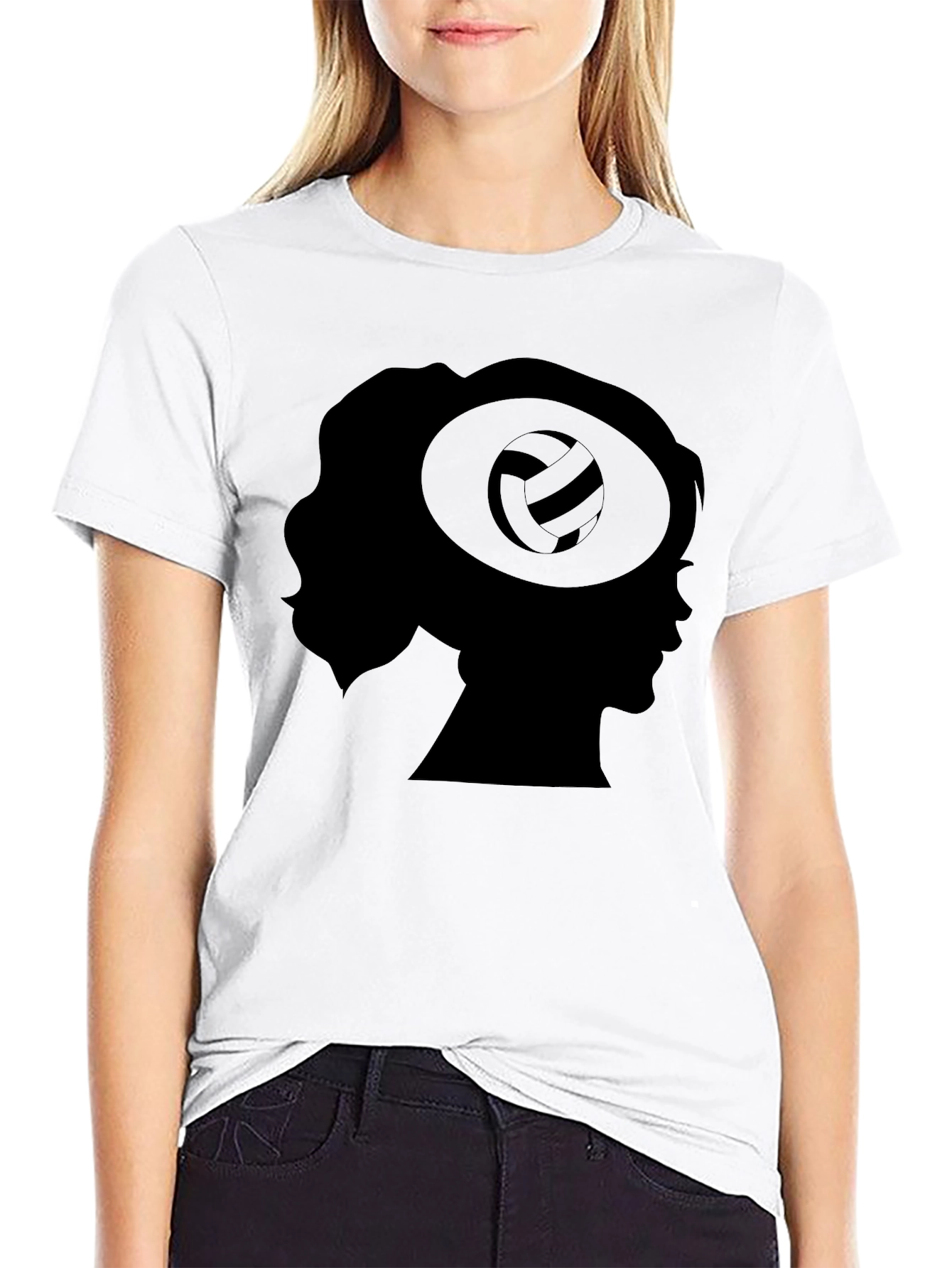 Volleyball Mindset Graphic Tee - Black Unisex T-Shirt