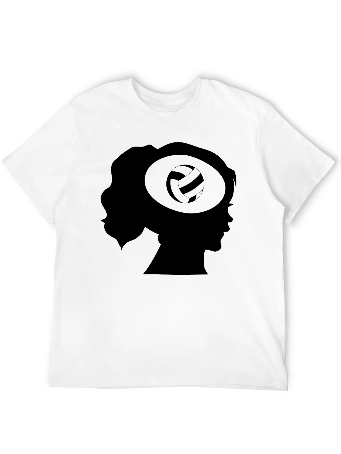 Volleyball Mindset Graphic Tee - Black Unisex T-Shirt