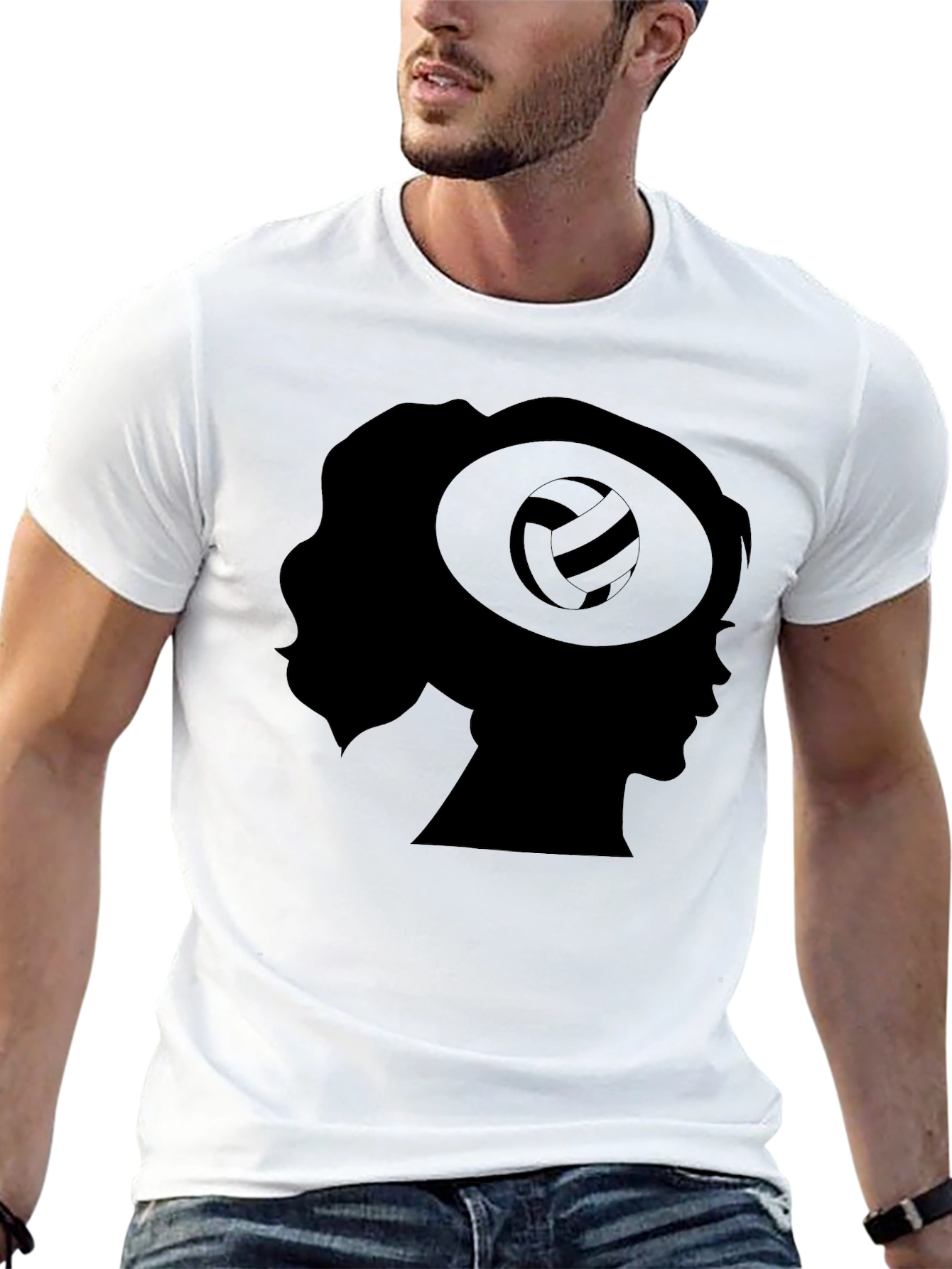 Volleyball Mindset Graphic Tee - Black Unisex T-Shirt