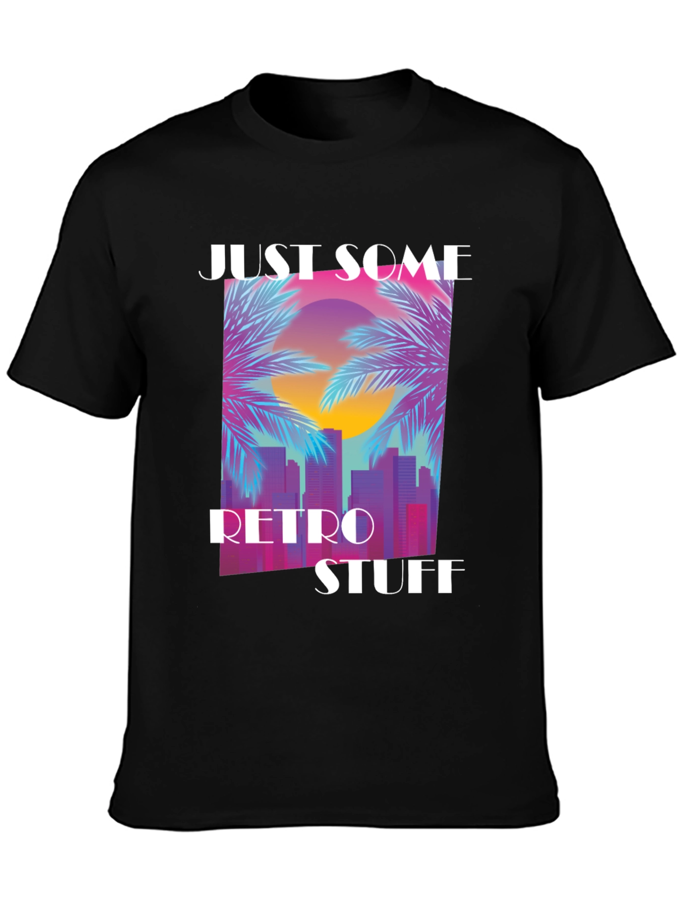 Retro Synthwave T-Shirt - Just Some Retro Stuff