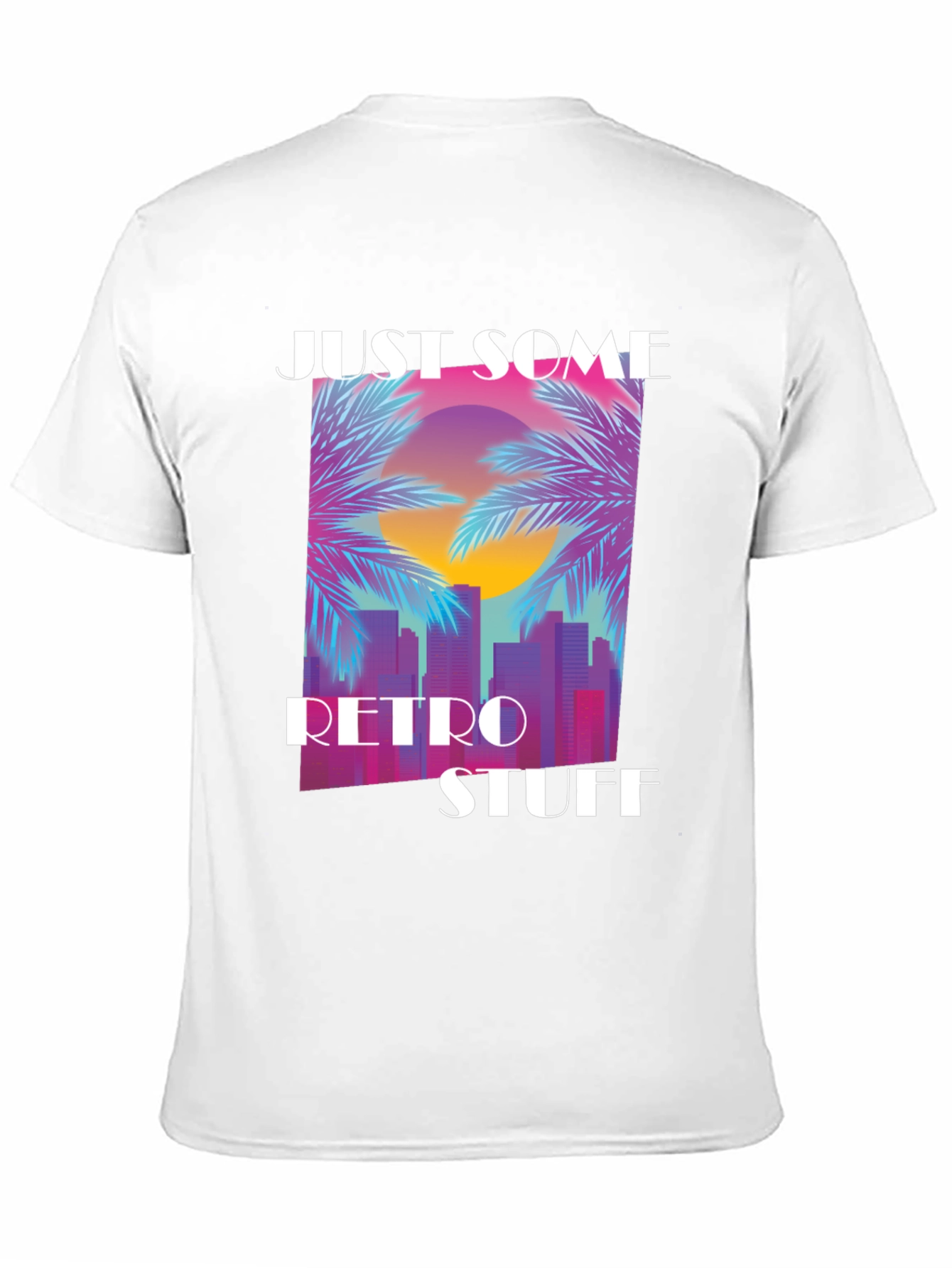 Retro Synthwave T-Shirt - Just Some Retro Stuff