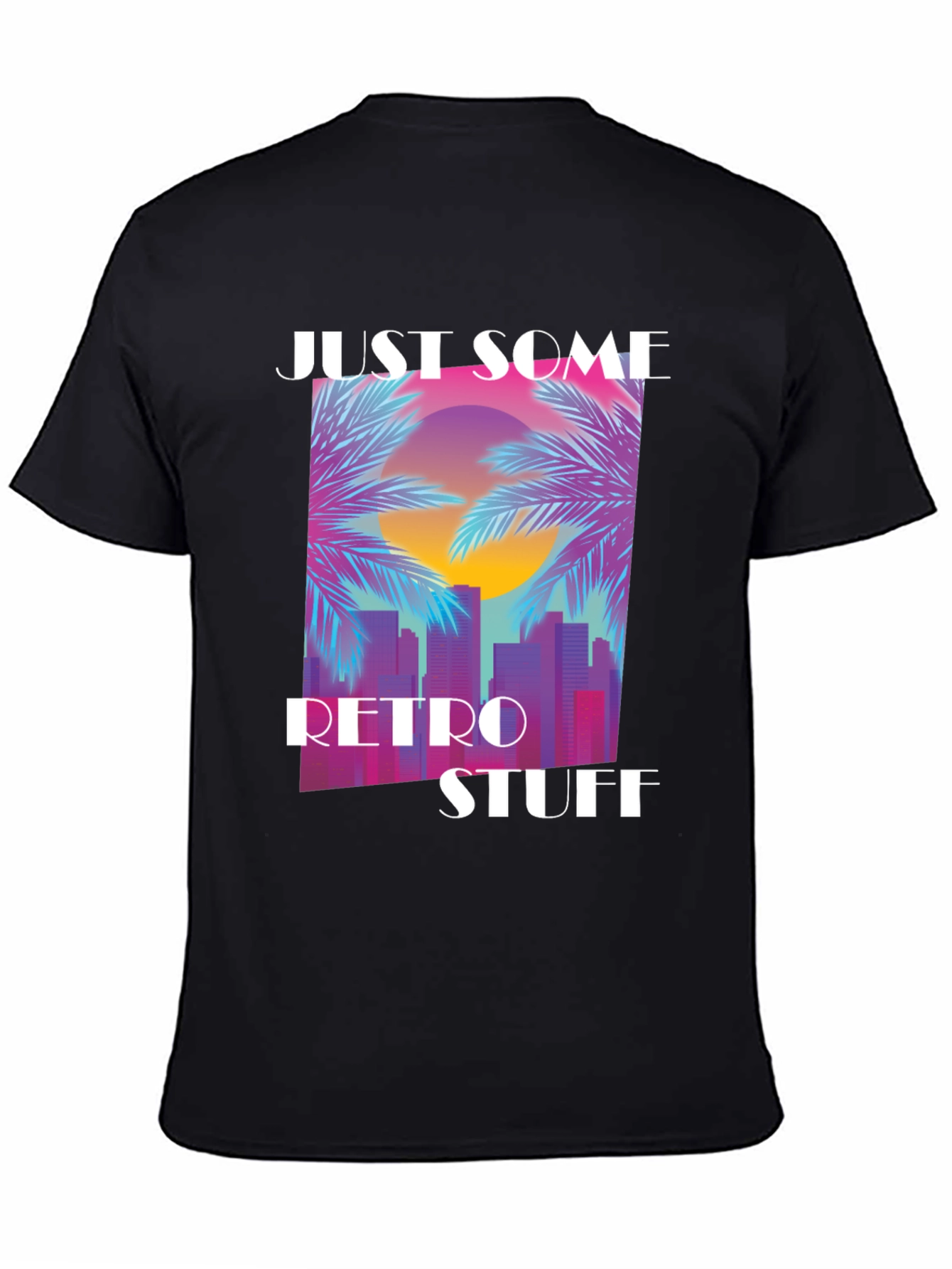 Retro Synthwave T-Shirt - Just Some Retro Stuff