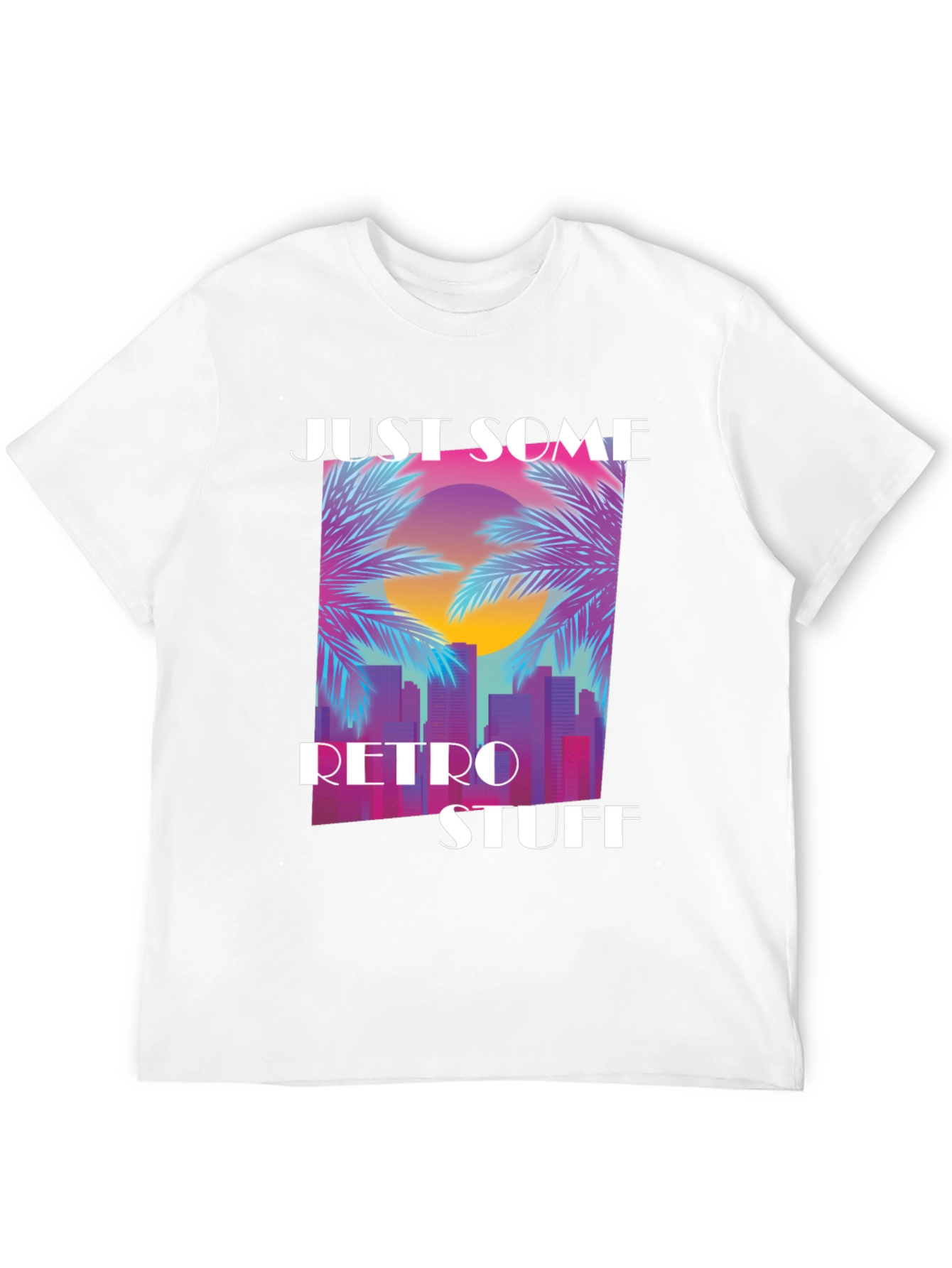 Retro Synthwave T-Shirt - Just Some Retro Stuff