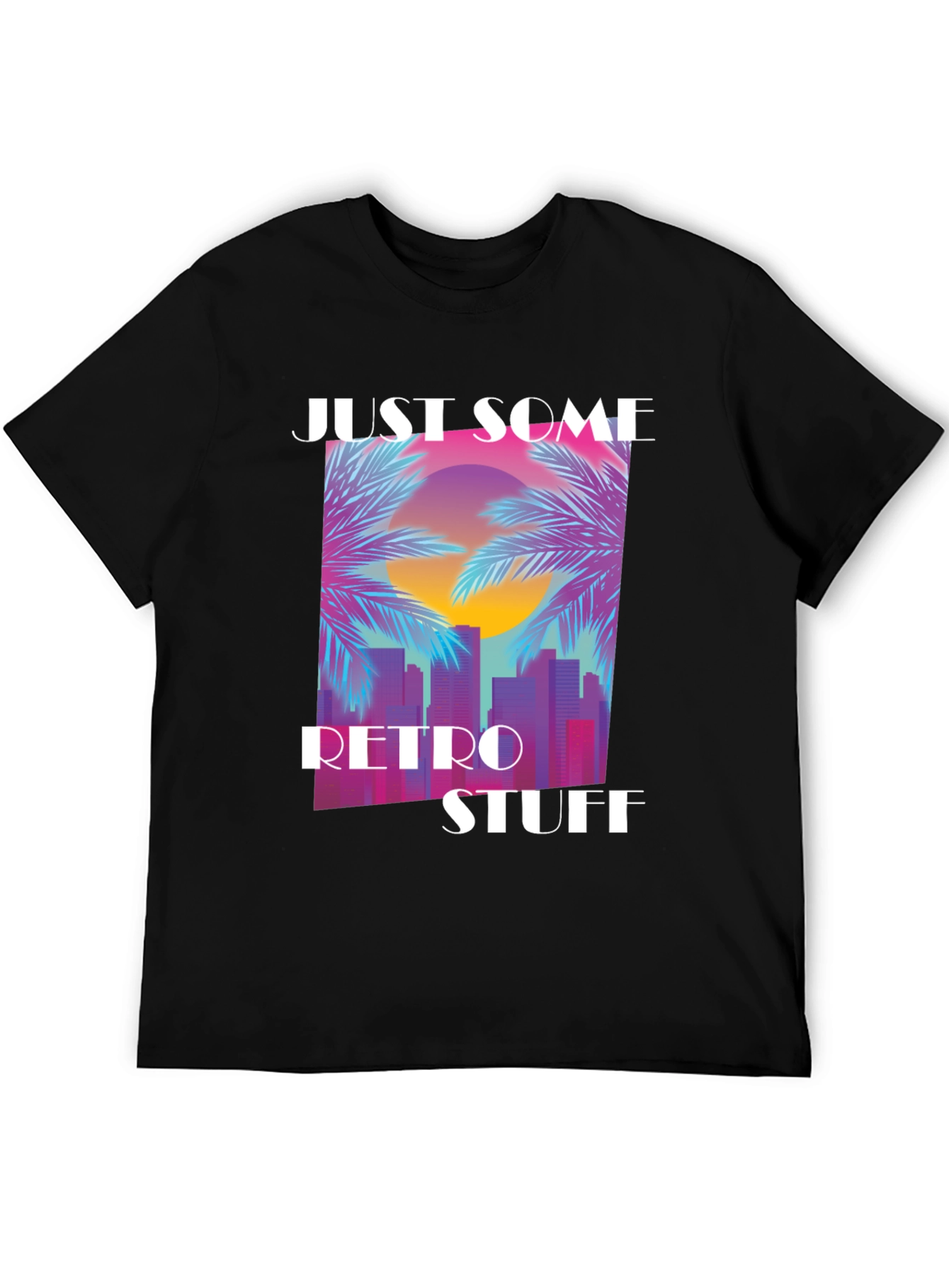 Retro Synthwave T-Shirt - Just Some Retro Stuff
