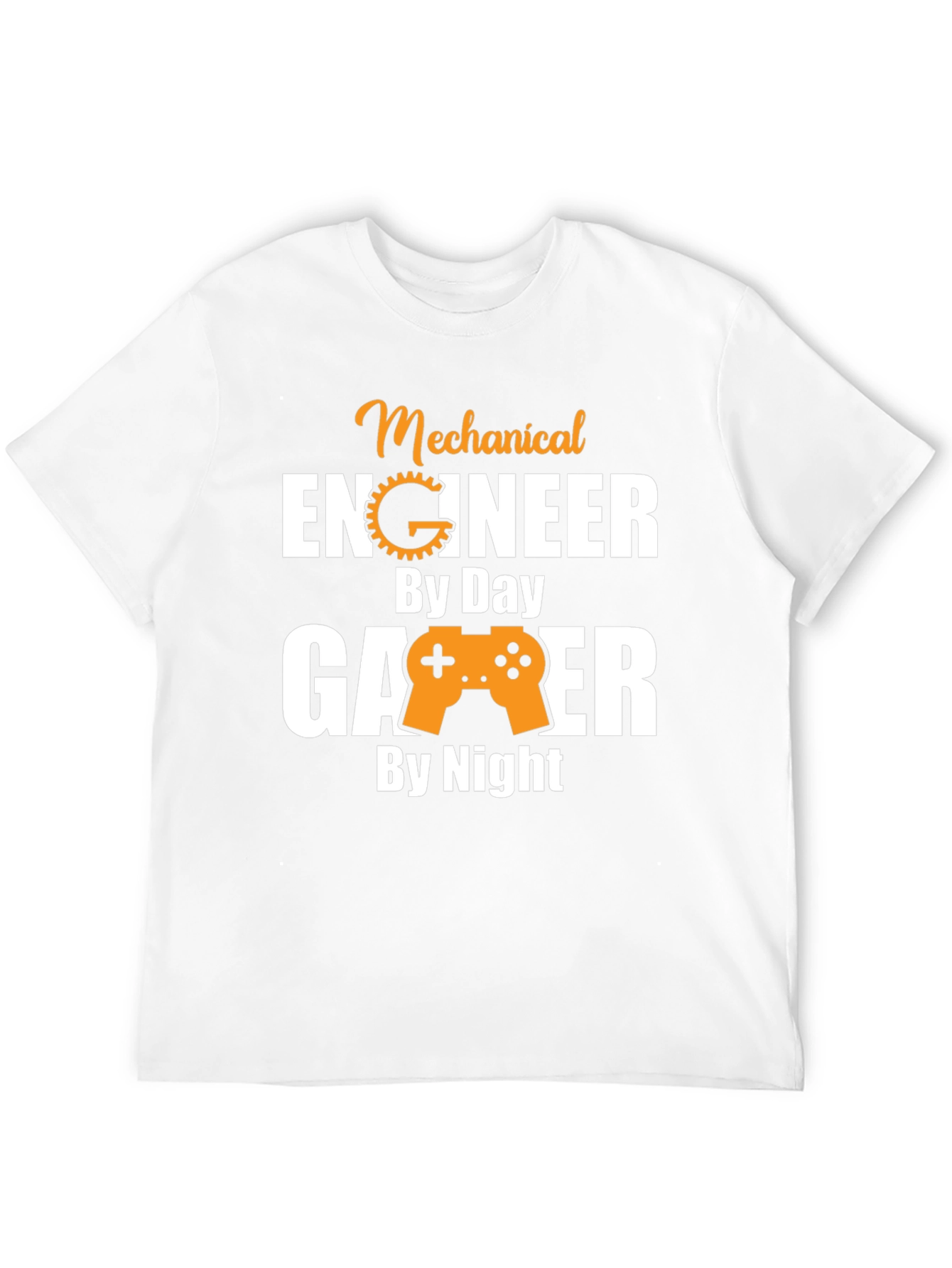 Mechanical Engineer Gamer T-Shirt - Black