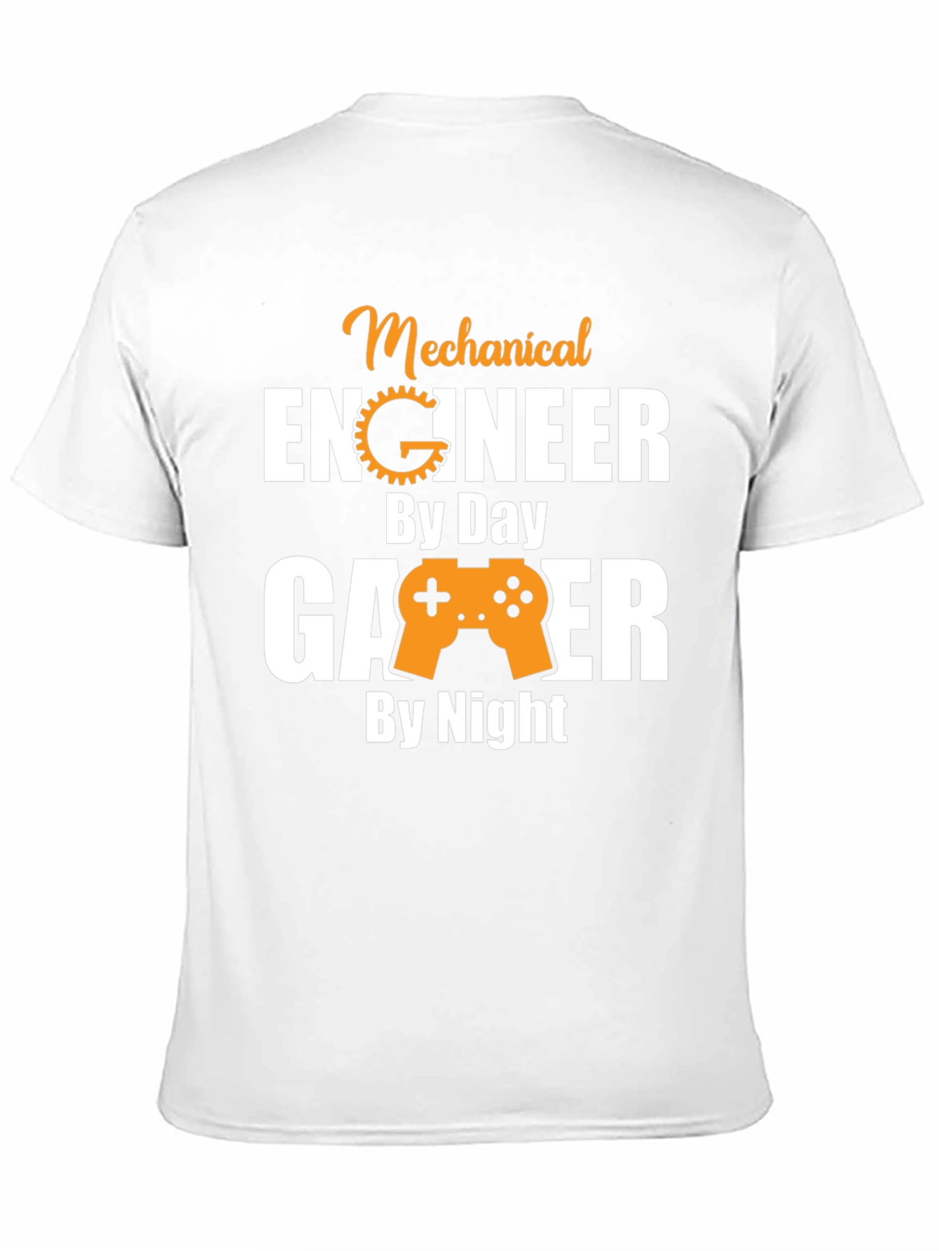 Mechanical Engineer Gamer T-Shirt - Black