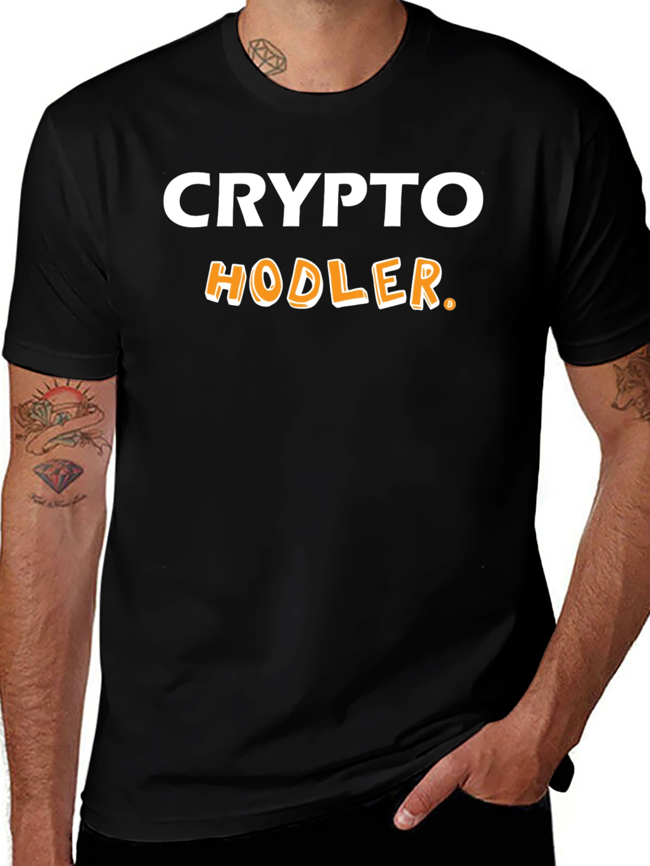 Crypto Hodler T-Shirt - Bitcoin Enthusiast Apparel
