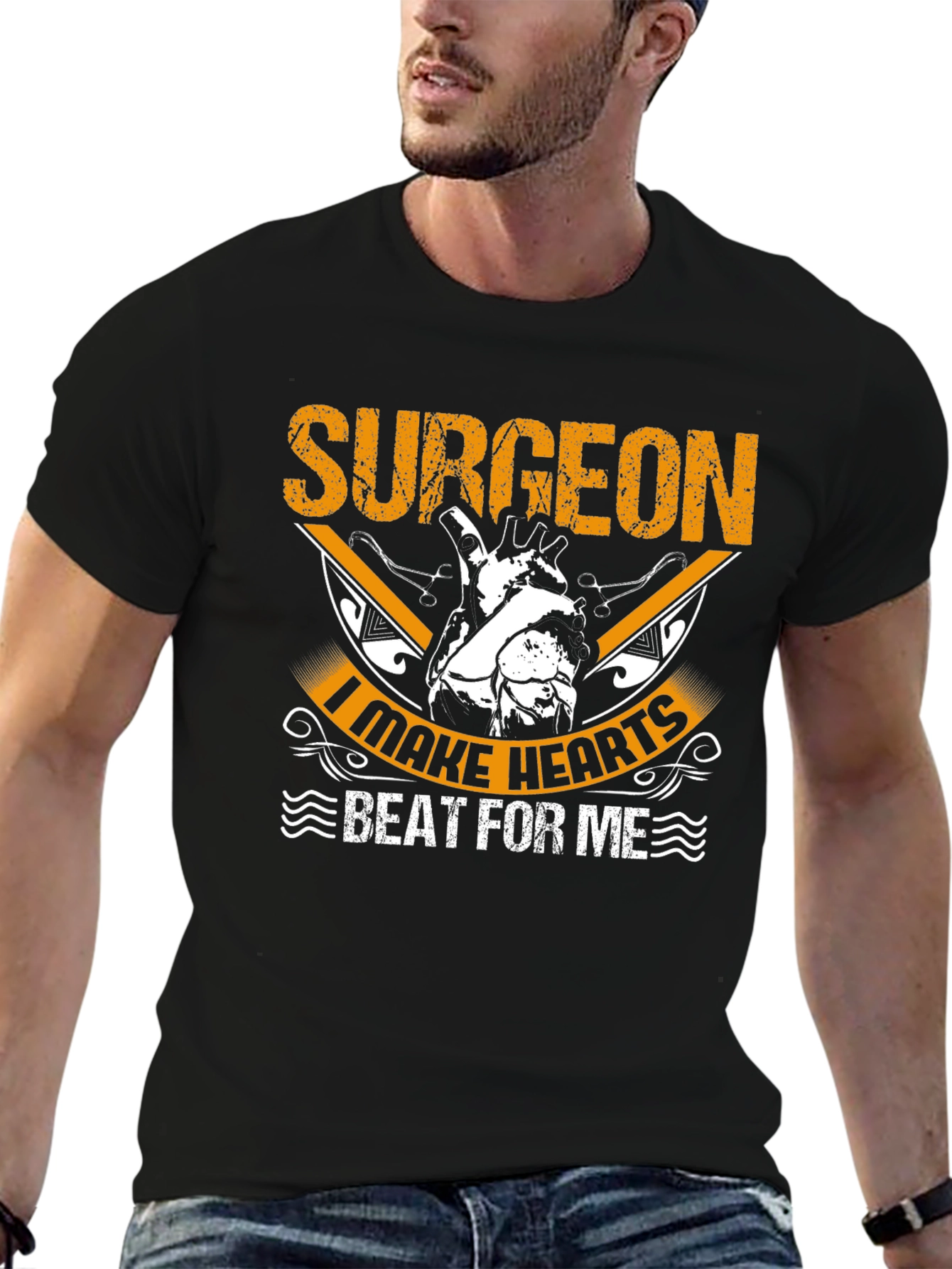Surgeon T-Shirt - I Make Hearts Beat