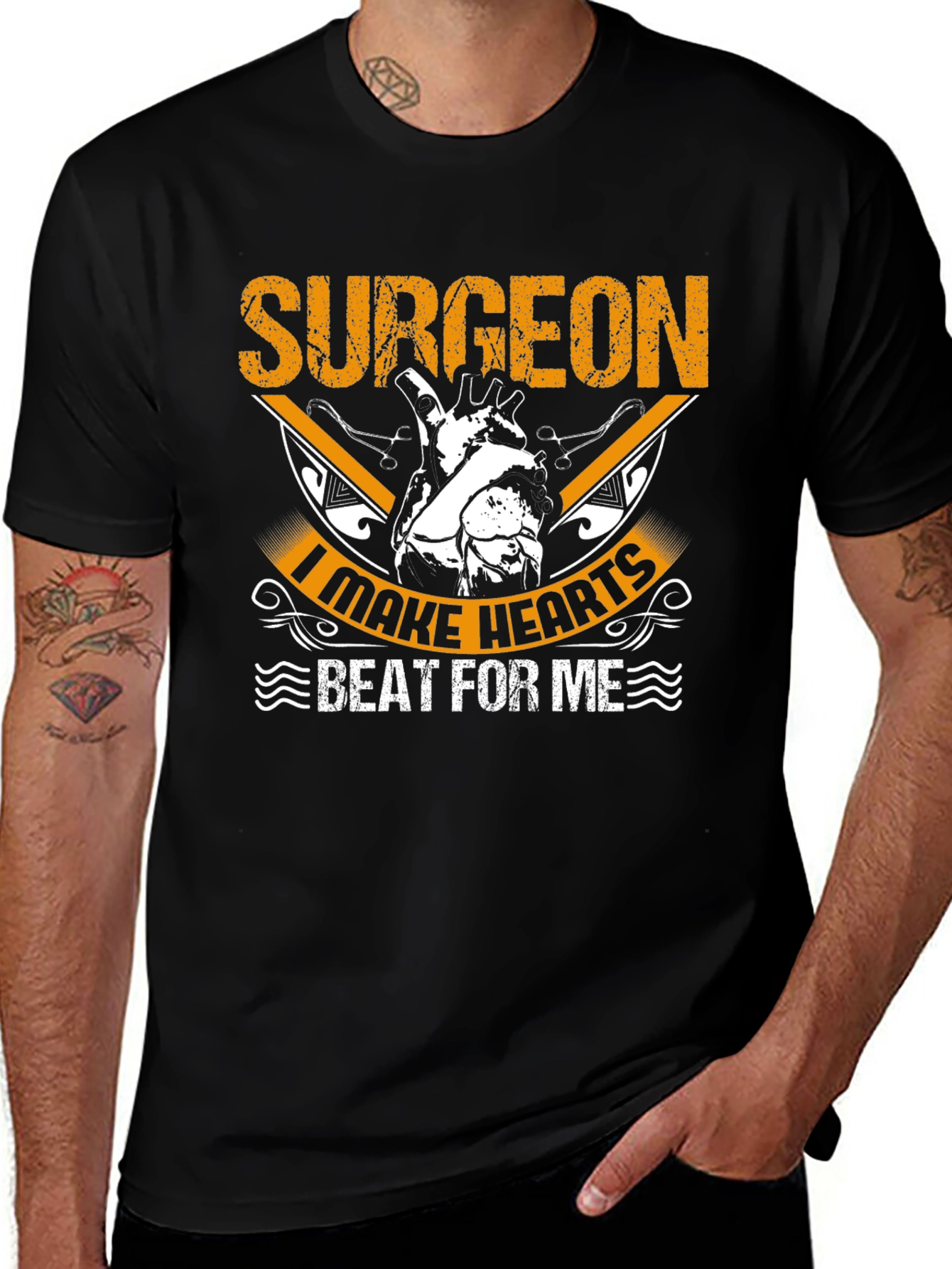 Surgeon T-Shirt - I Make Hearts Beat