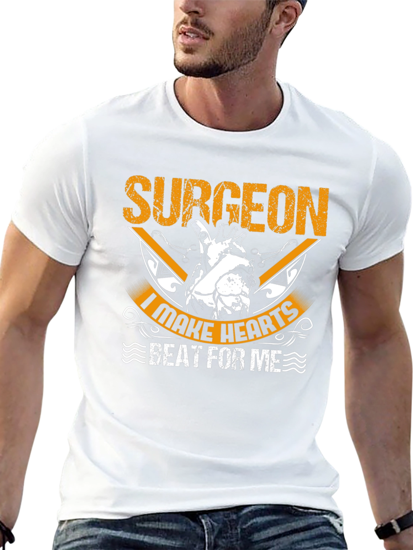 Surgeon T-Shirt - I Make Hearts Beat